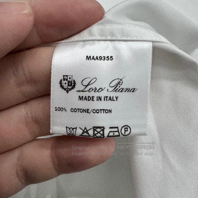 Loro Piana Loro Piana Pure White Shirt Size XS / US 0-2 / IT 36-38 - 3 Thumbnail