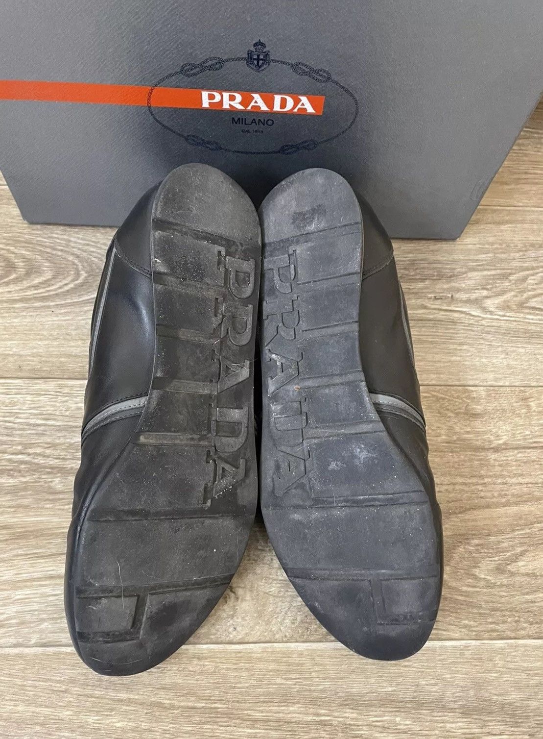 Prada Prada sneakers size 10,5 black Size US 9.5 / EU 42-43 - 2 Thumbnail