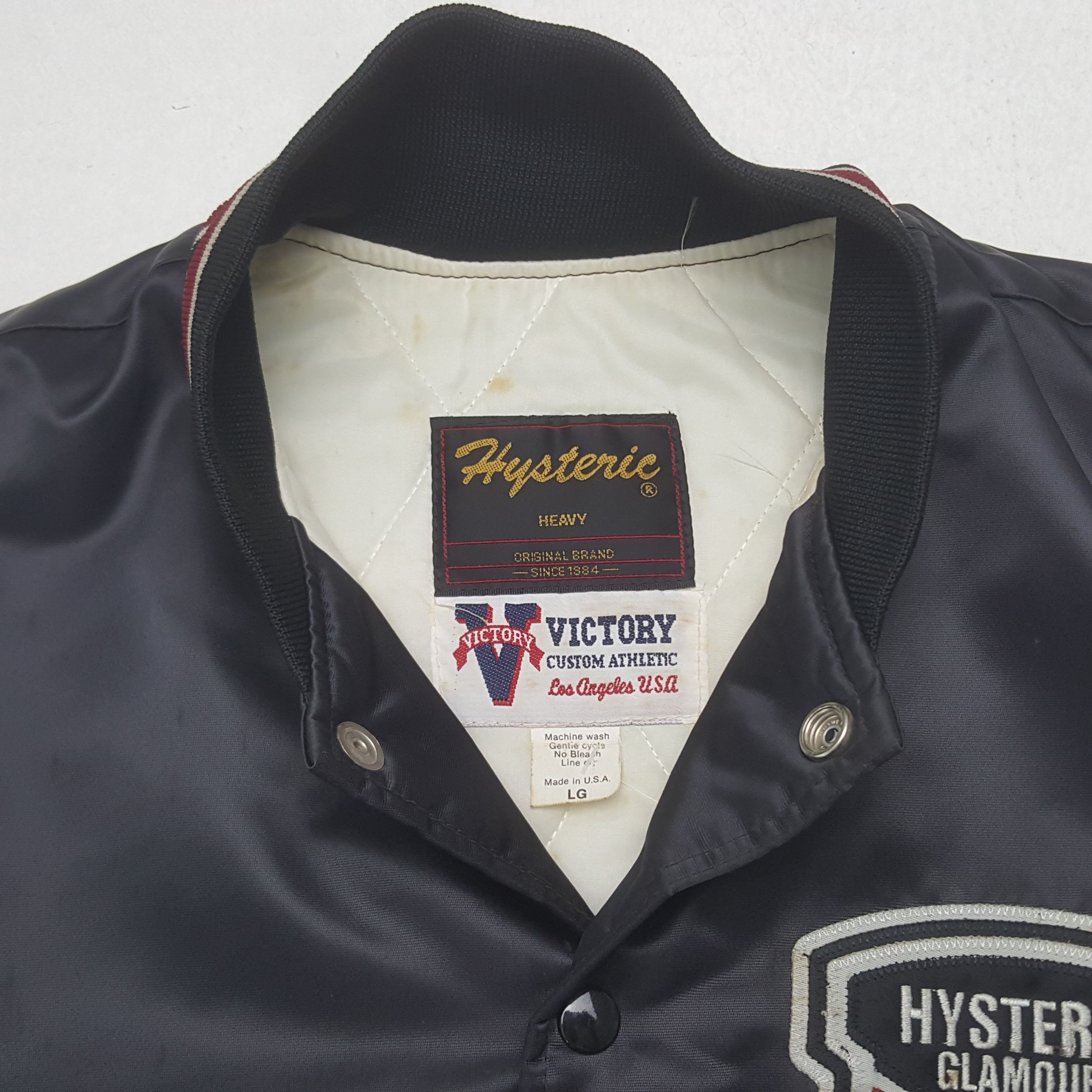 Hysteric Glamour Vintage Hysteric Heavy Japanese Brand Varsity Jacket C303N3 Size US XL / EU 56 / 4 - 5 Thumbnail