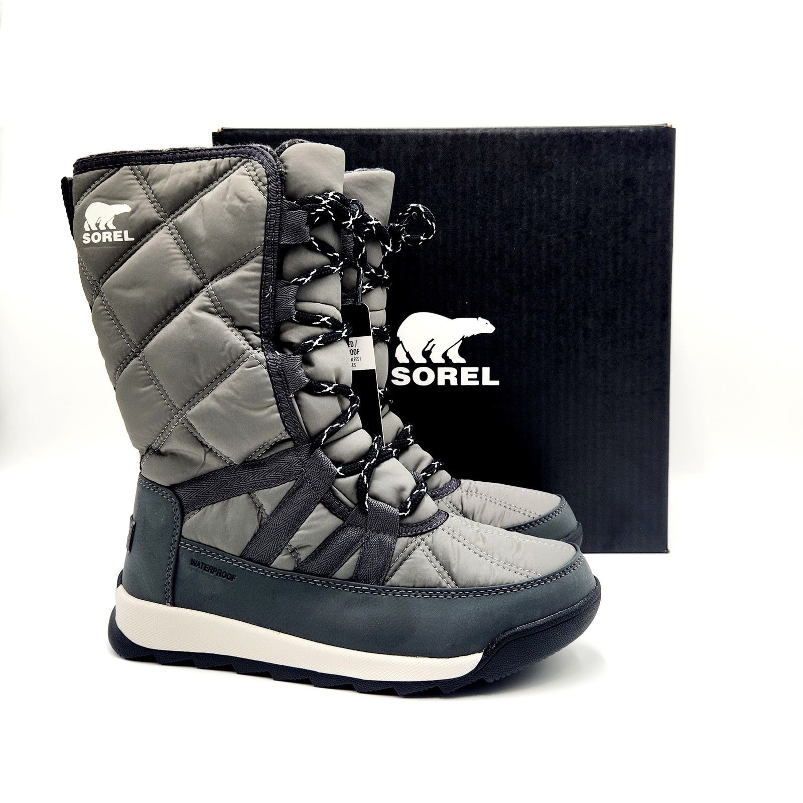 SOREL Sorel Women Grey Waterproof Sporty Winter Boots Size US 5 Size US 5 / IT 35 - 1 Thumbnail