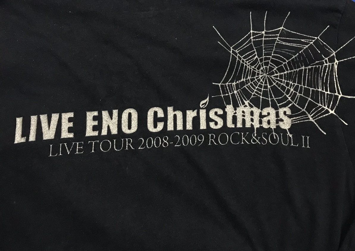 Band Tees × Vintage Vintage Line Eno Christmas Live Tour 2008-2009 Shirt Size US L / EU 52-54 / 3 - 4 Thumbnail