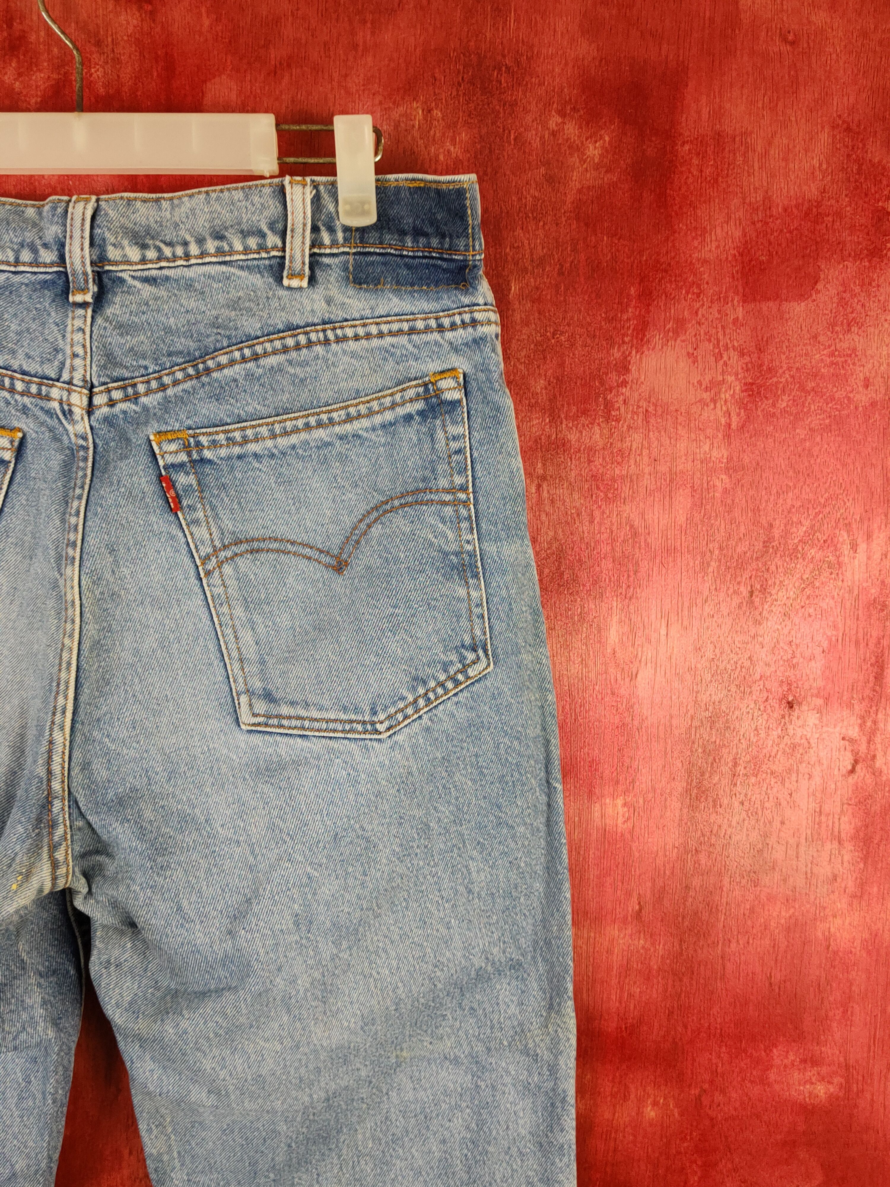 Levi's × Vintage Levi's Blue Distressed vintage denim Jeans #S1834 Size US 35 - 11 Thumbnail