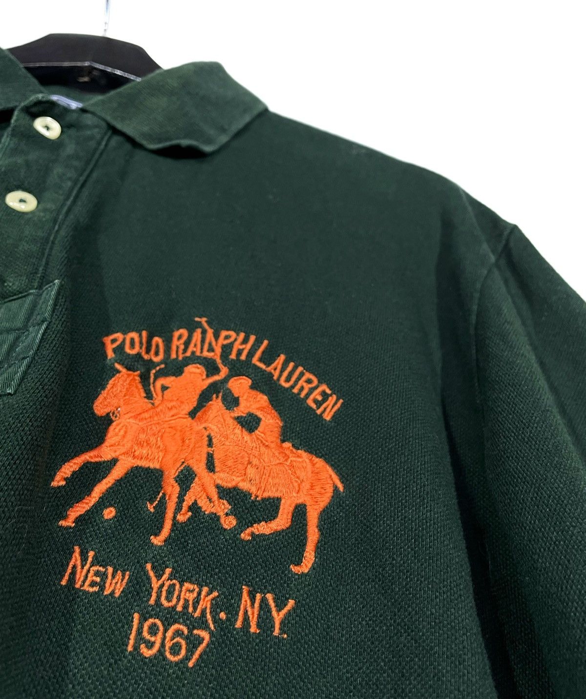 Polo Ralph Lauren Ralph Lauren Polo Long Sleeve Rugby Big Logo Green Size XL Size US XL / EU 56 / 4 - 5 Thumbnail