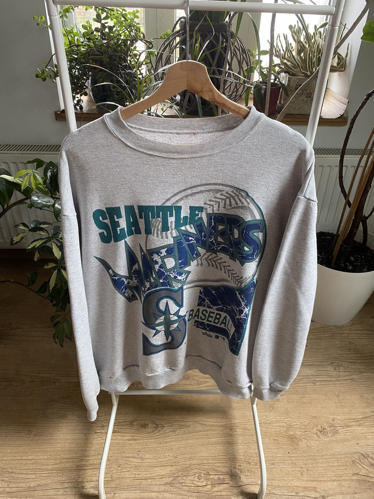 MLB × Majestic × Vintage VINTAGE MAJESTIC MLB SEATTLE MARINERS CREWNECK 1993 Size US M / EU 48-50 / 2 - 2 Thumbnail