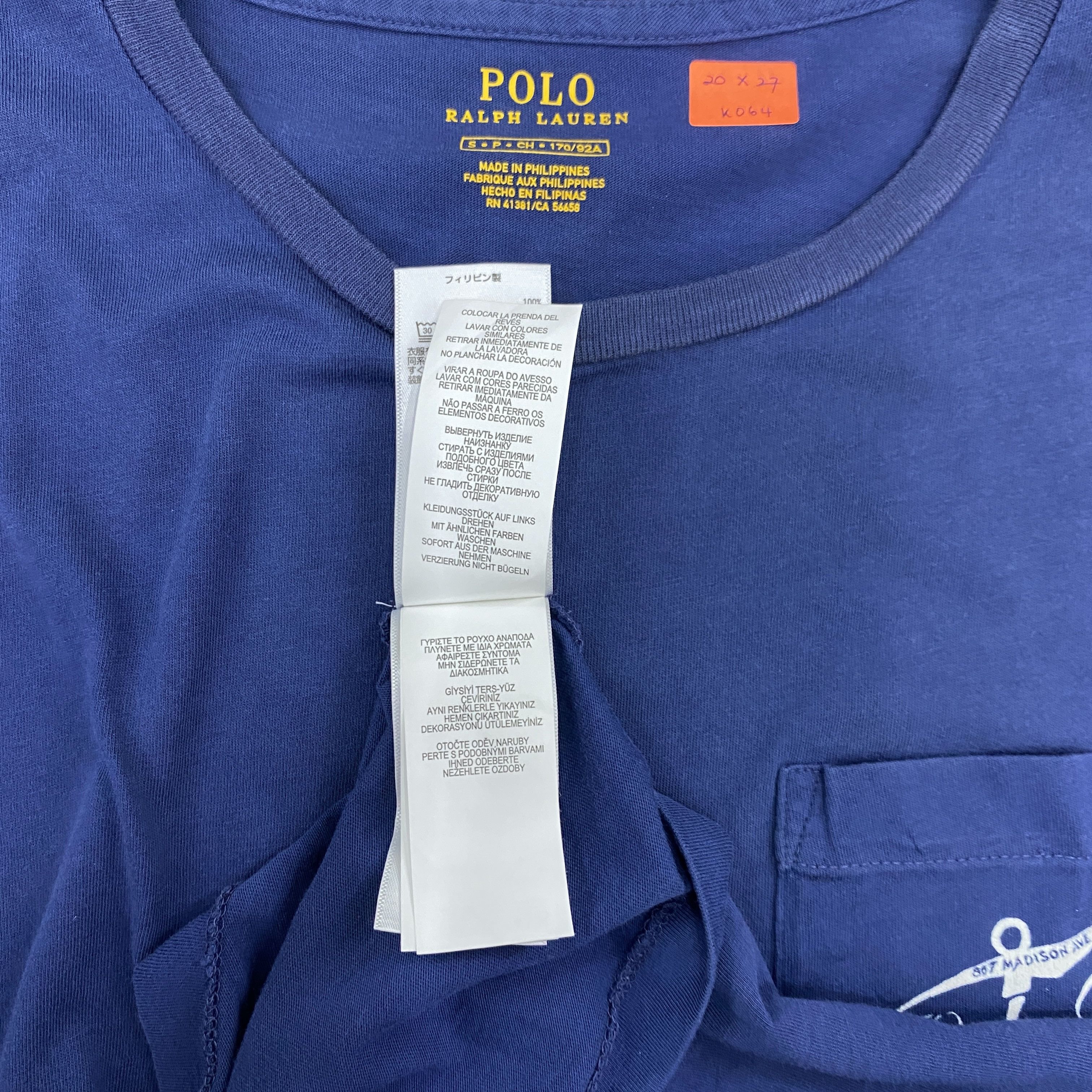 Polo Ralph Lauren Polo Ralph Lauren T-Shirts - K064 Size US M / EU 48-50 / 2 - 8 Thumbnail