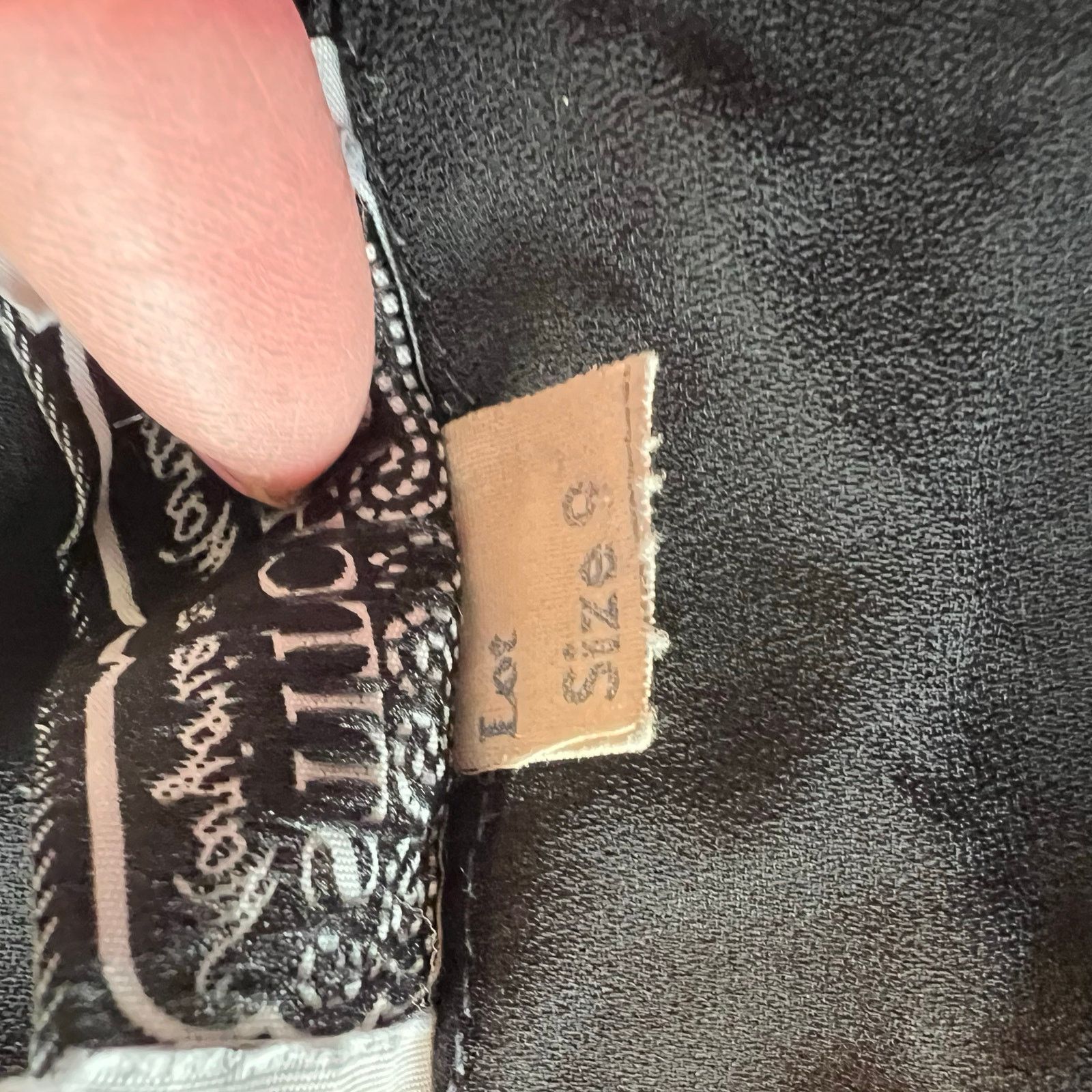 Other Stitches by Marjorie de Martino 80’s black blouse size 9 Size L / US 10 / IT 46 - 6 Thumbnail