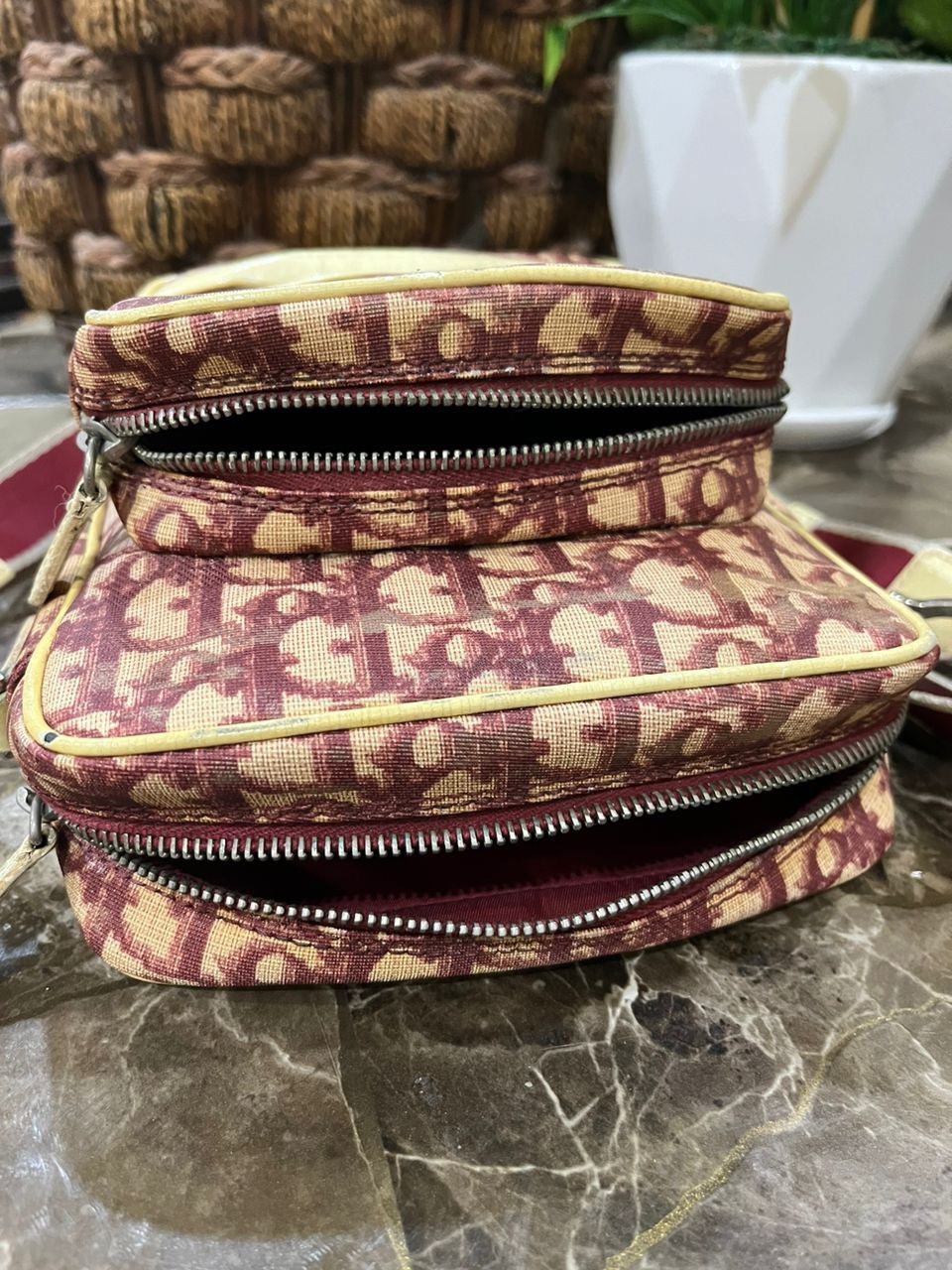 Dior Authentic Vintage CHRISTIAN DIOR Trotter Canvas Shoulder bag Size ONE SIZE - 16 Thumbnail