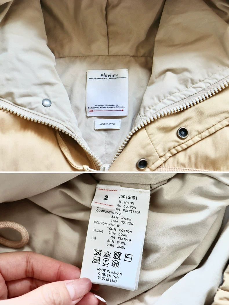 Visvim VISVIM Krupa Field Down Jacket Beige-2506 Size US L / EU 52-54 / 3 - 6 Thumbnail