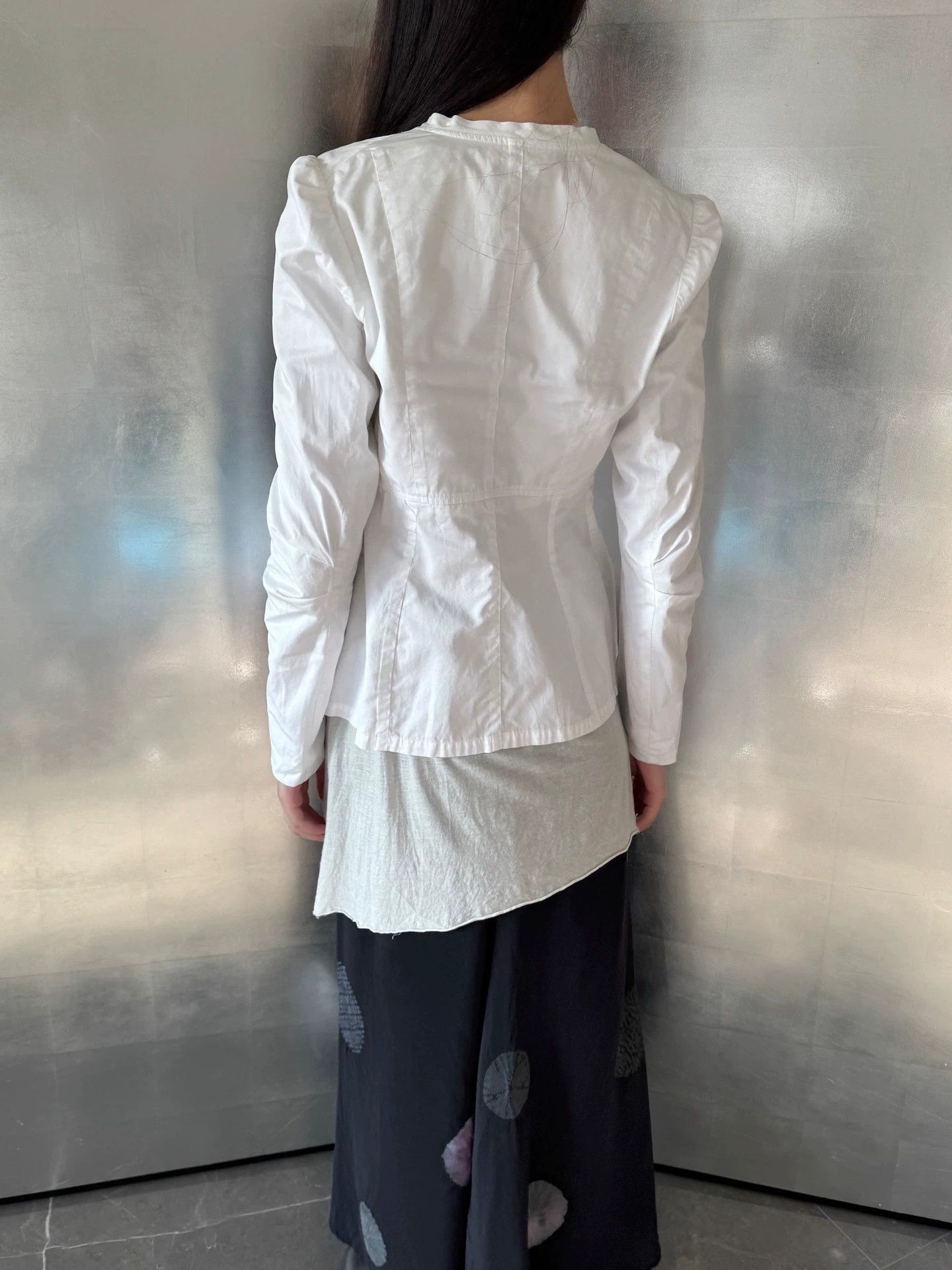 Dries Van Noten Dries Van Noten Tie Shirt Jacket Vintage S Size S / US 4 / IT 40 - 4 Thumbnail