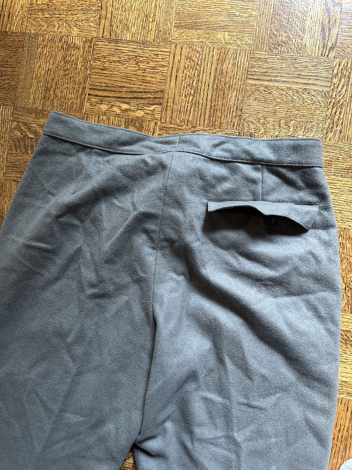 Vintage Vintage German Military G48 Wool Pants Size US 34 / EU 50 - 6 Thumbnail