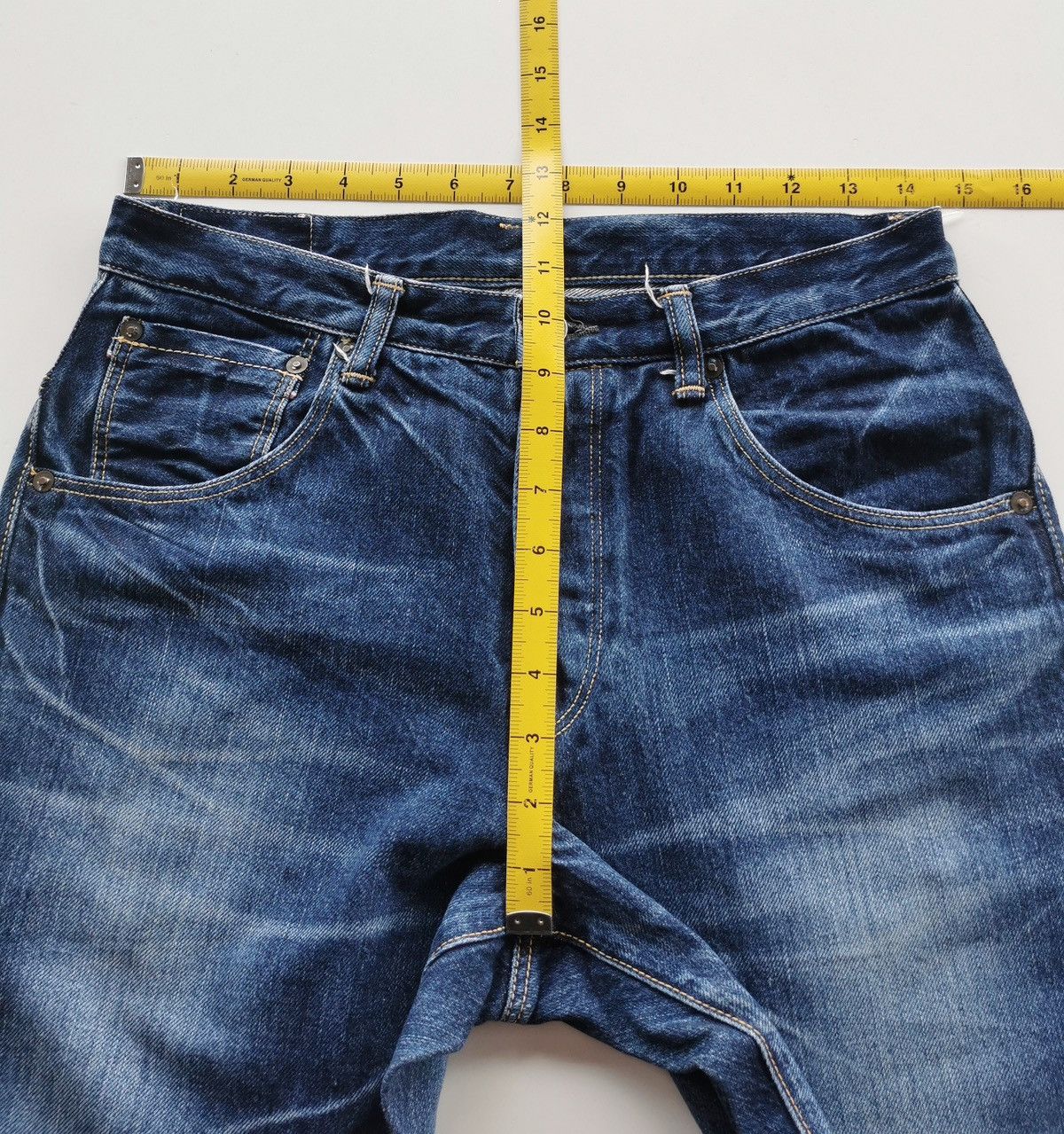 Self Edge Dmg Selvedge Cropped Denim Size US 29 - 12 Thumbnail