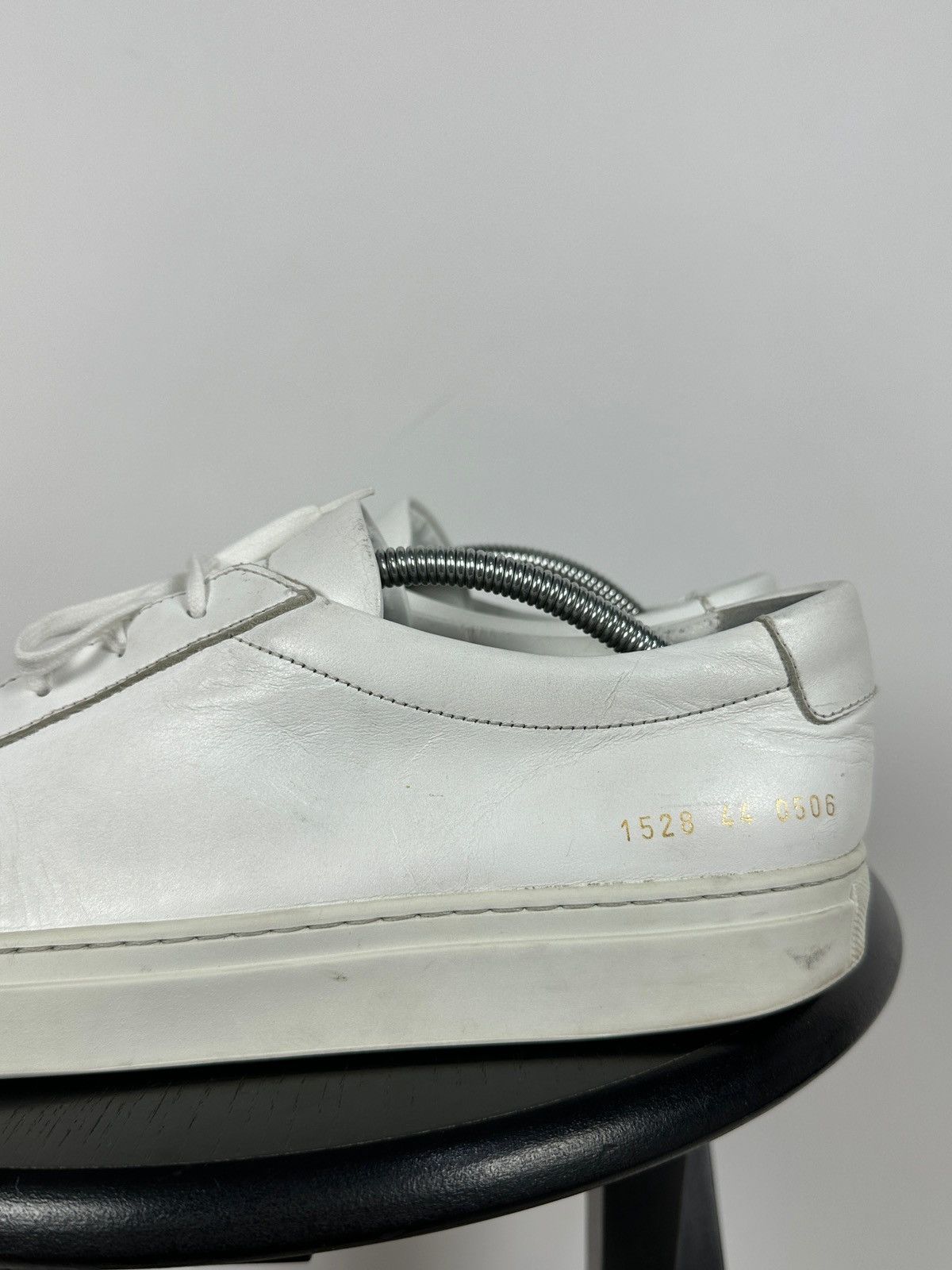 Common Projects Common Projects Original Achilles 1528 Low White Sneakers Size US 11 / EU 44 - 14 Thumbnail