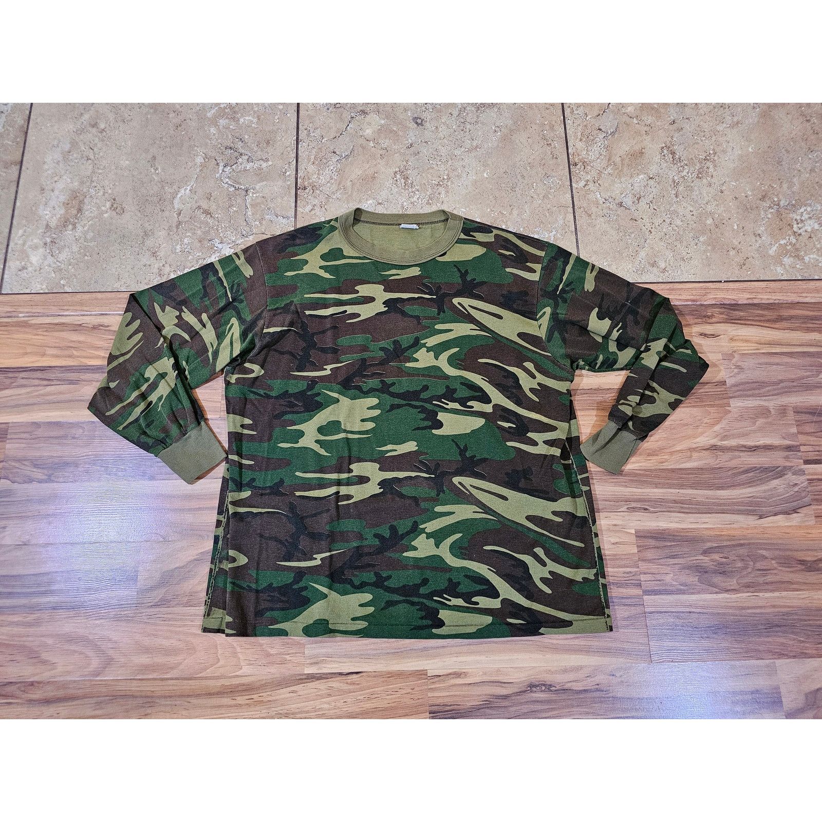 Other 80s Woodland Camo Gear Collection Long Sleeve Shirt Sz XL Size US XL / EU 56 / 4 - 2 Thumbnail