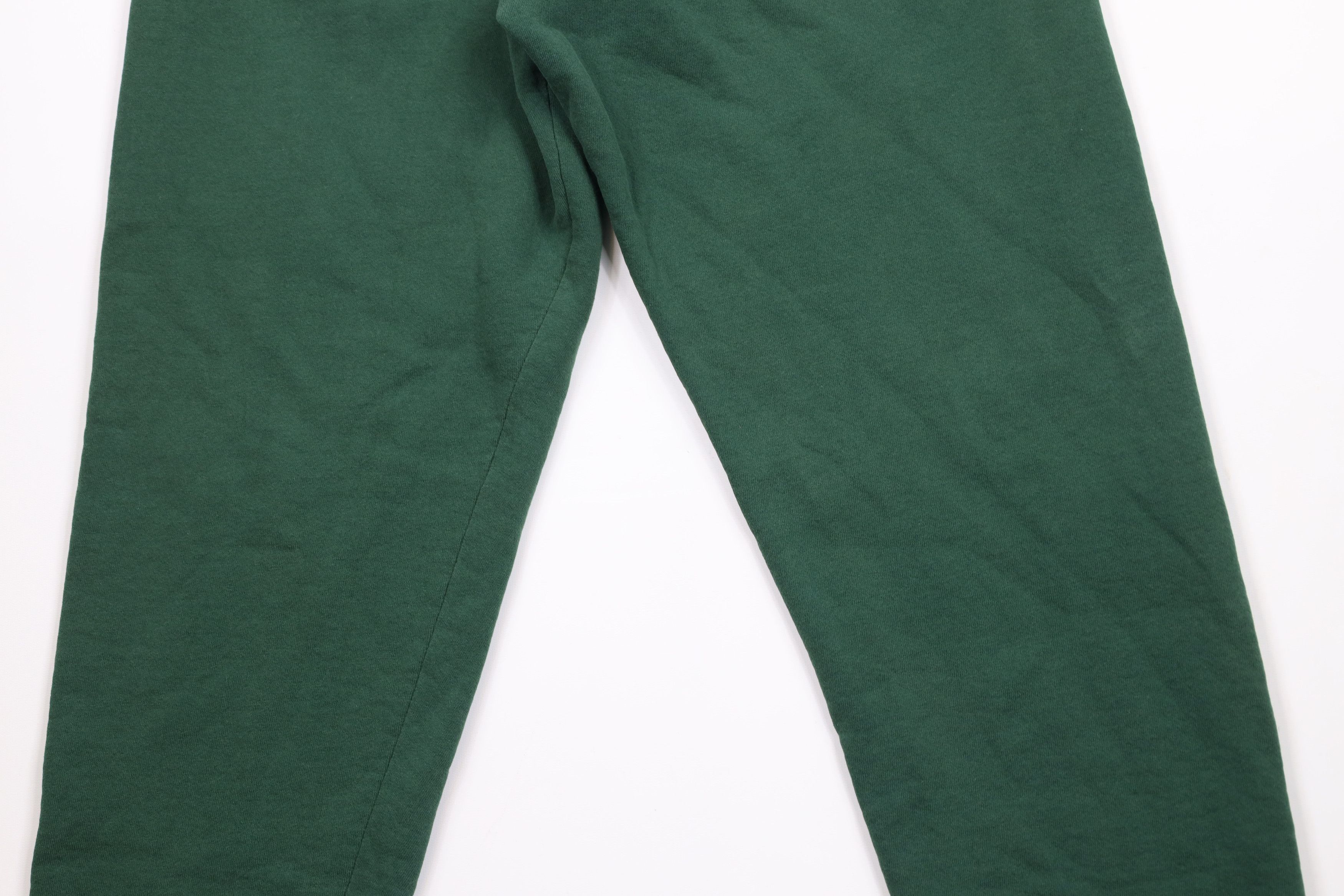 Vintage Vintage 90s Streetwear Heavyweight Sweatpants Green USA Size US 36 / EU 52 - 14 Thumbnail