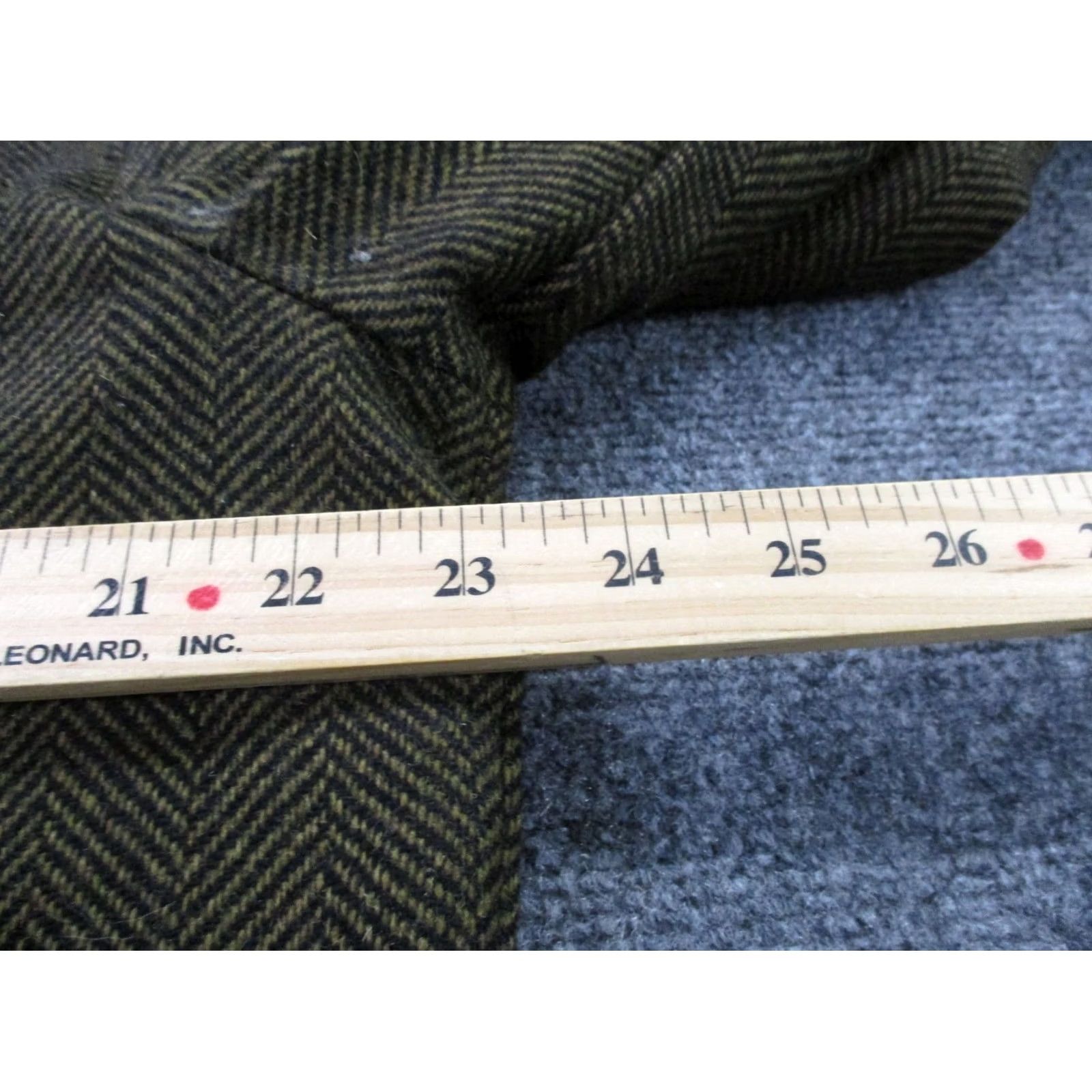 Vintage VINTAGE Field & Stream Jacket Mens 42 Wool Herringbone Overcoat Brown 40s 50s Sports Pockets Size US XS / EU 42 / 0 - 5 Thumbnail