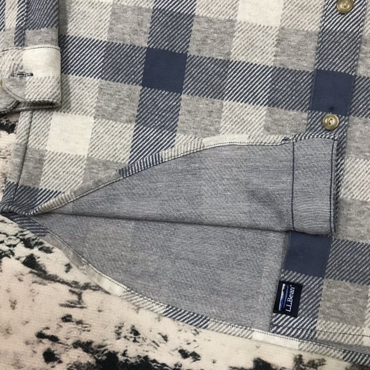 Japanese Brand × L.L. Bean × Vintage Vintage L.L Bean Three Blend Button Up Flannel Shirt Size US S / EU 44-46 / 1 - 2 Thumbnail