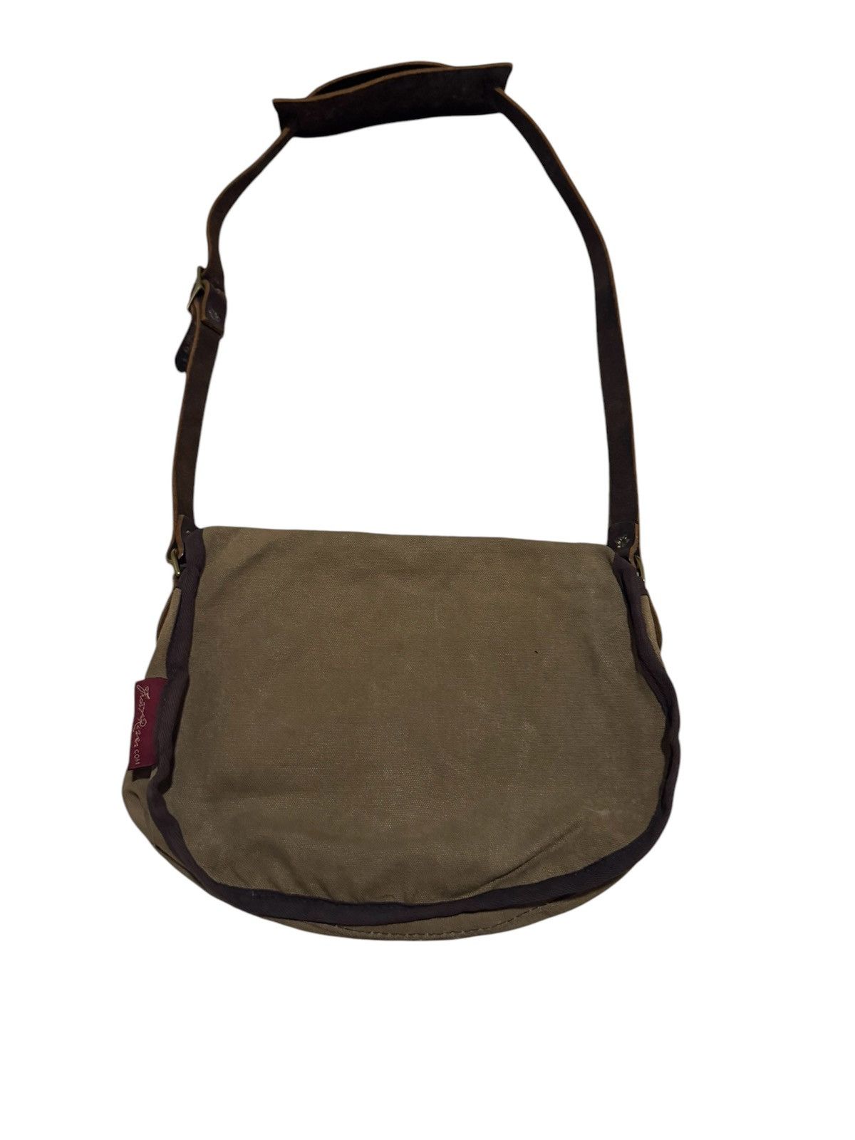 Duluth Pack × Duluth Trading Company × Vintage True Vtg Frost River by Duluth Shell Waxed Canvas Sling Bag Size ONE SIZE - 3 Thumbnail