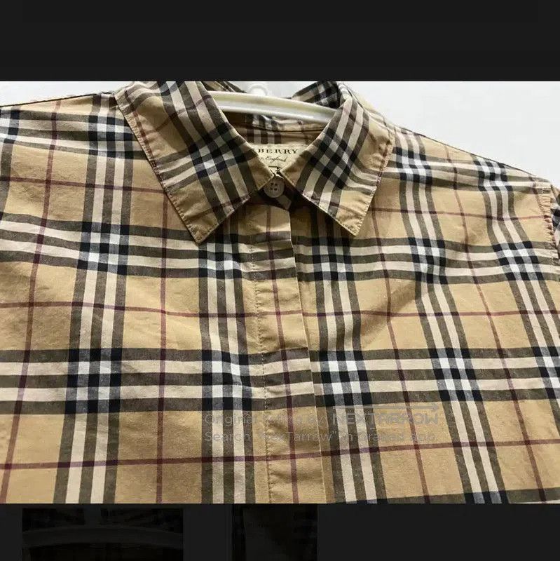 Burberry Burberry Yellow Cotton Women's Shirt. Size M / US 6-8 / IT 42-44 - 2 Thumbnail