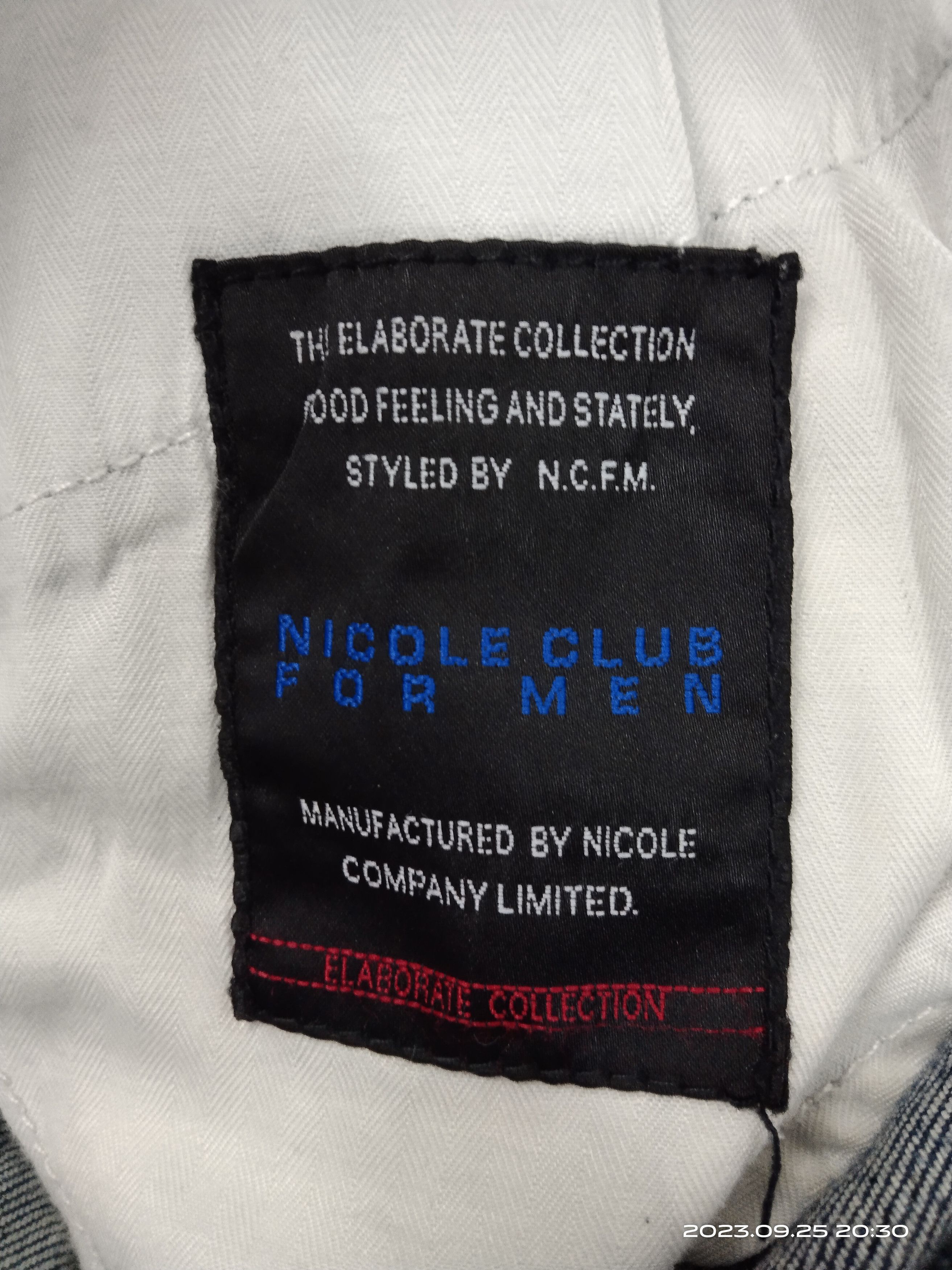 Nicole Club FLARE SICK WASHED BLUE NICOLE DENIM PANTS Size US 31 - 10 Thumbnail