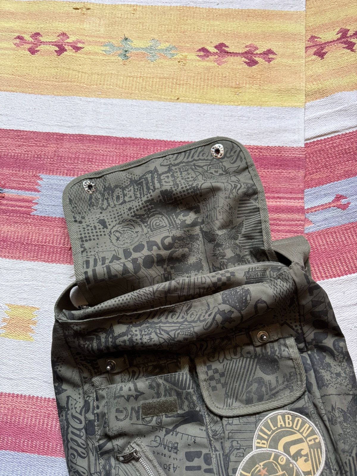 Billabong Vintage 00’s 2003 Billabong y2k Crossbody Bag Size ONE SIZE - 9 Thumbnail