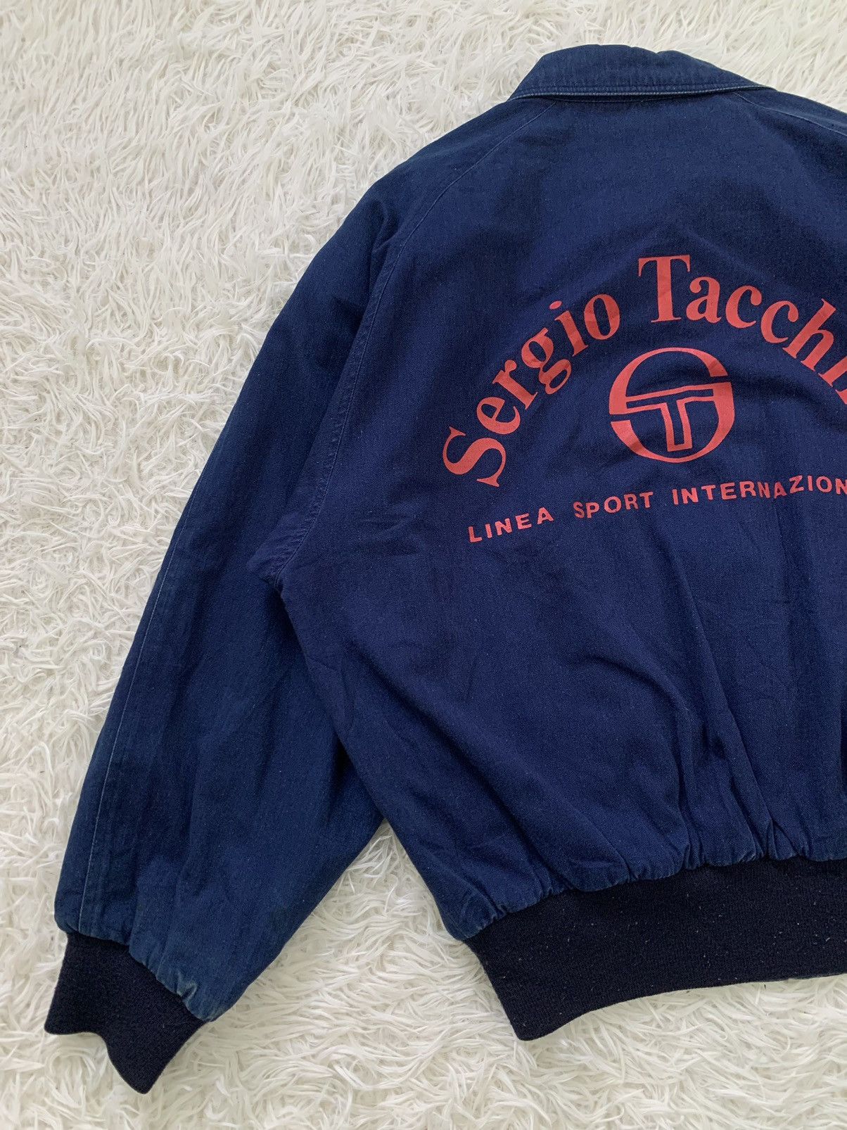Sergio Tacchini Sergio Tacchini Big Print Logo Bomber Jacket Size US L / EU 52-54 / 3 - 5 Thumbnail