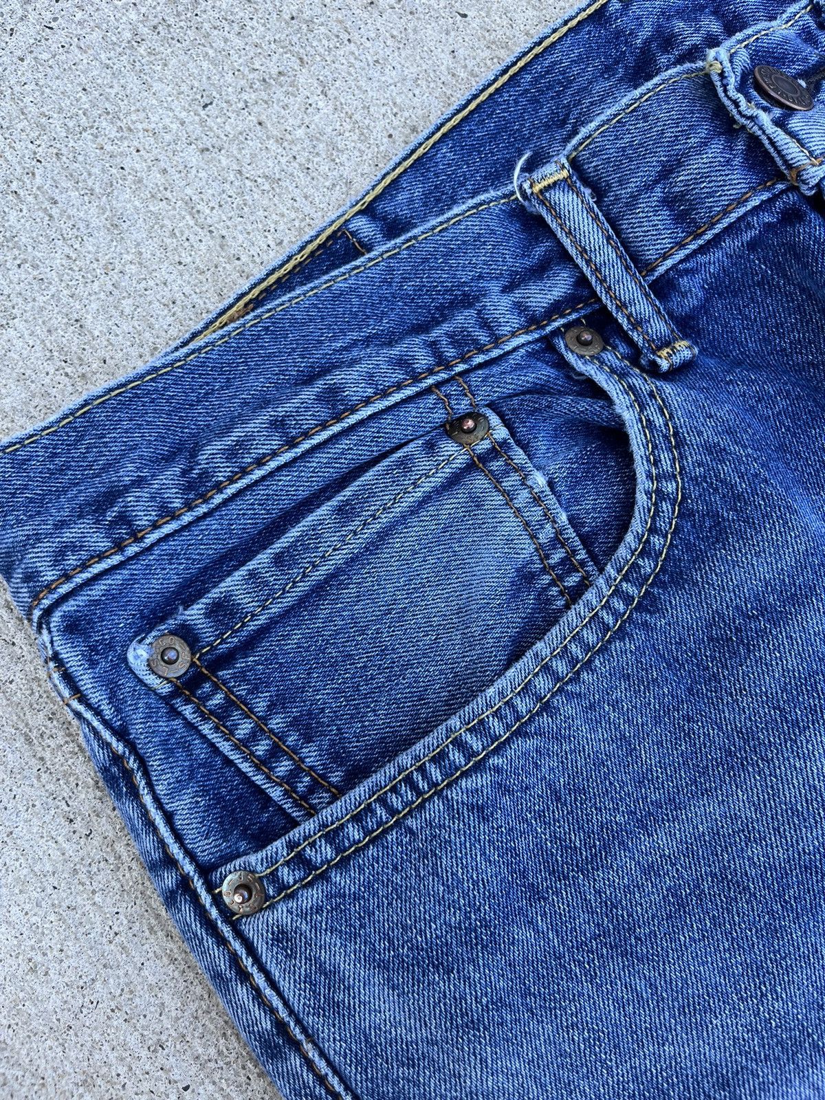 Levi's × Vintage Crazy Vintage Y2K Levi’s 505 Wash Jeans Size US 34 / EU 50 - 4 Thumbnail