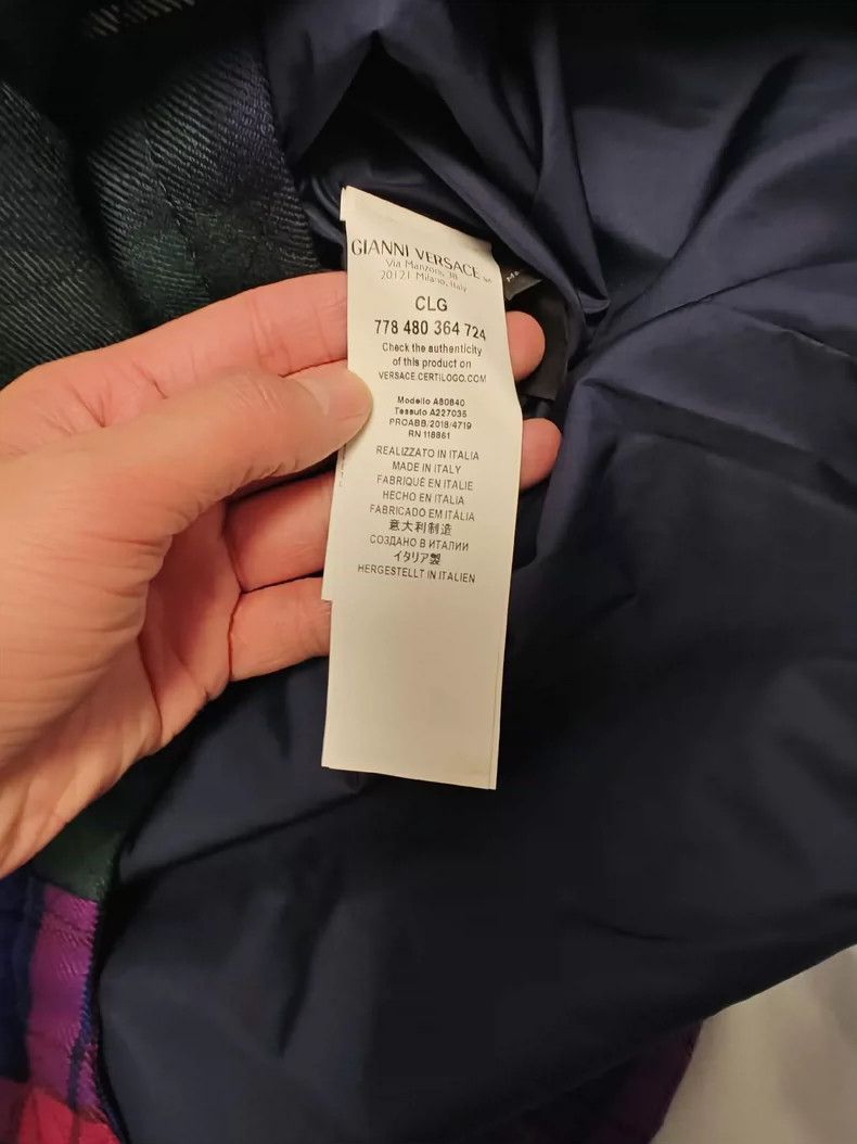Versace Versace Cashmere jacket, jacket, coat, trench coat Size US XL / EU 56 / 4 - 8 Thumbnail