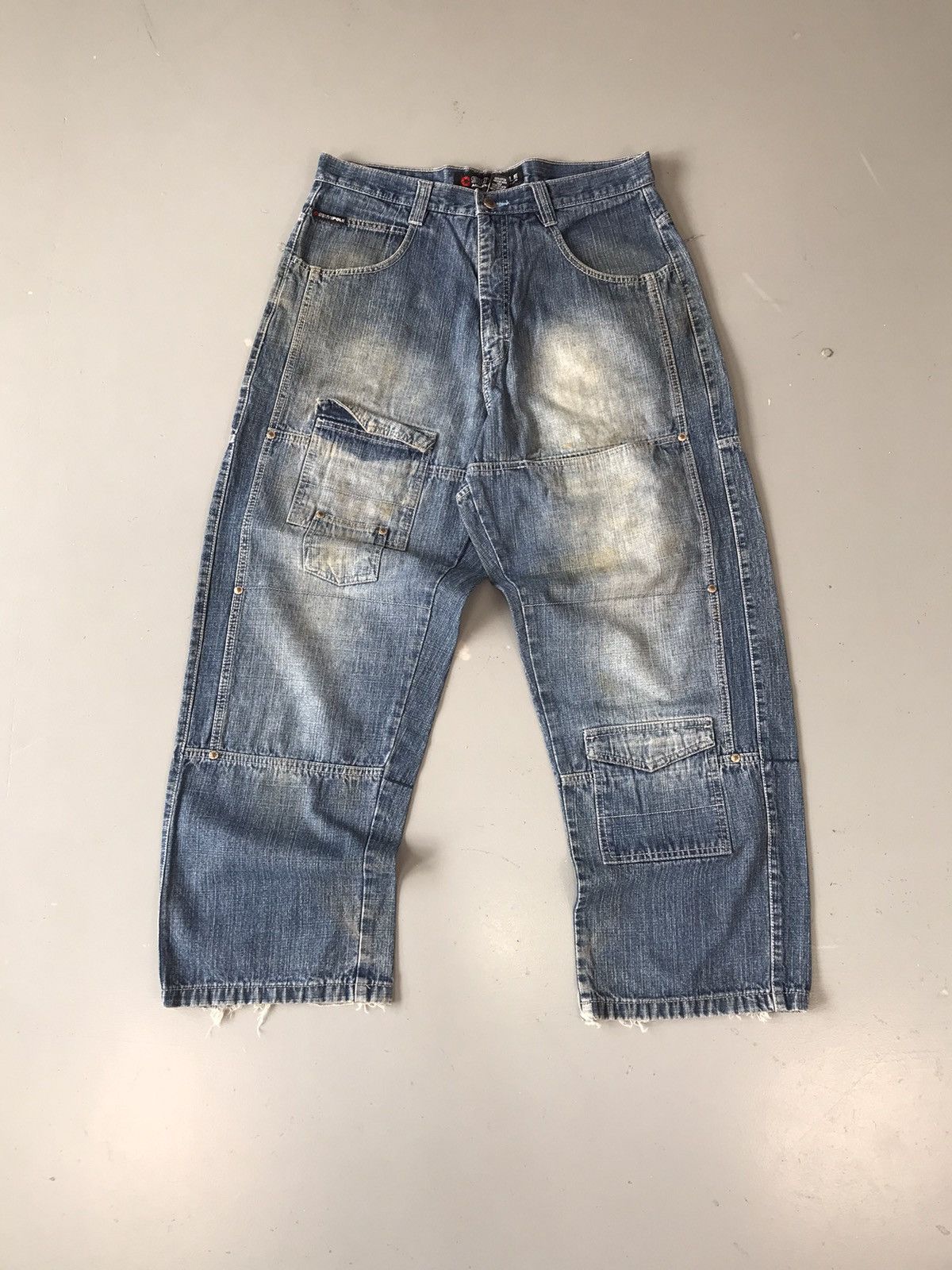 JNCO × Southpole × Vintage Vintage Southpole multiple pocket baggy fit denim Size US 35 - 1 Thumbnail