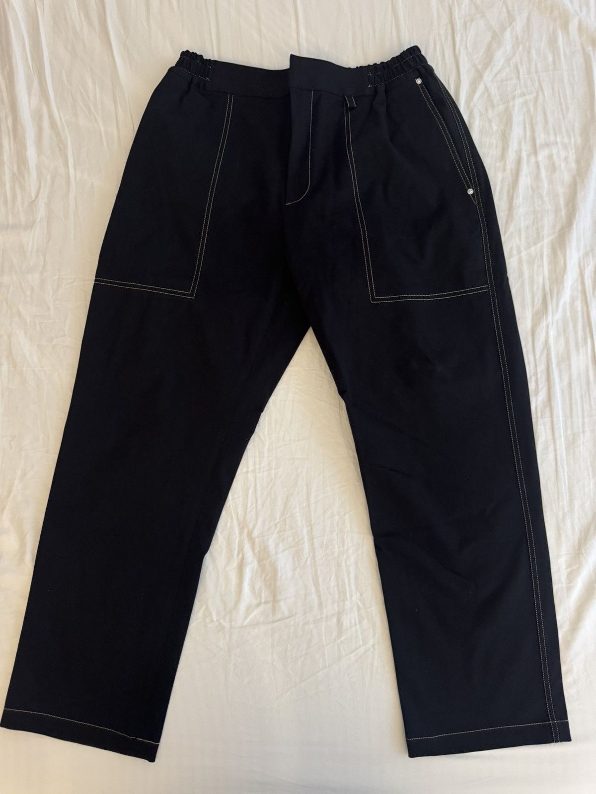 Helmut Lang Helmut Lang Pull On Pant in Black Size US 34 / EU 50 - 3 Thumbnail