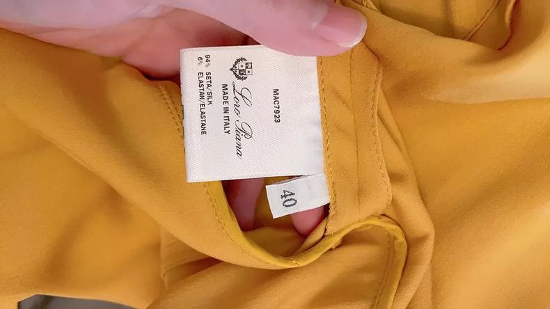 Loro Piana LORO PIANA Silk dress Size S / US 4 / IT 40 - 7 Thumbnail