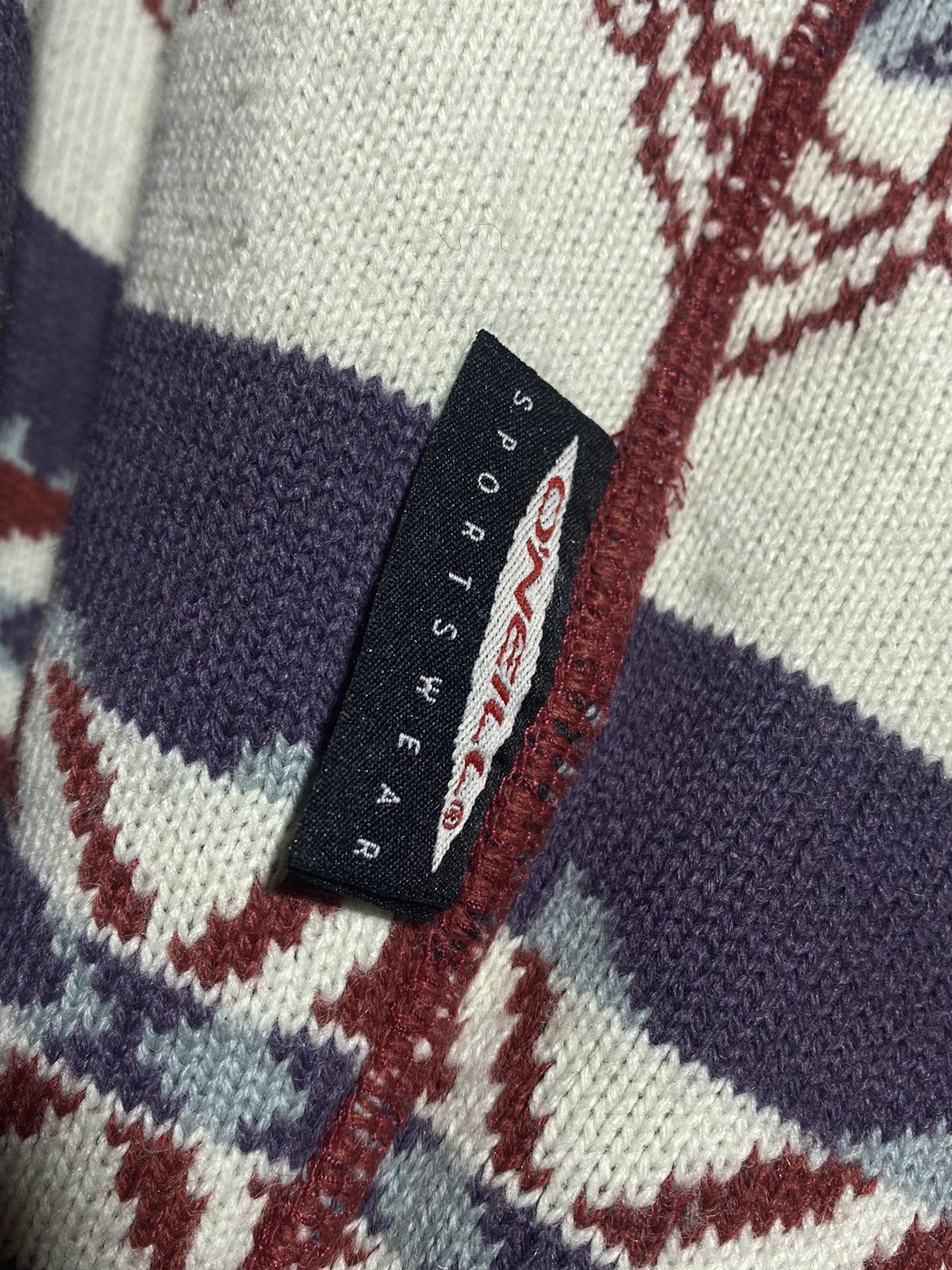 O'Neill Vintage 90s O’Neill Reversible Sweater Oversized Fit Size US XL / EU 56 / 4 - 6 Thumbnail