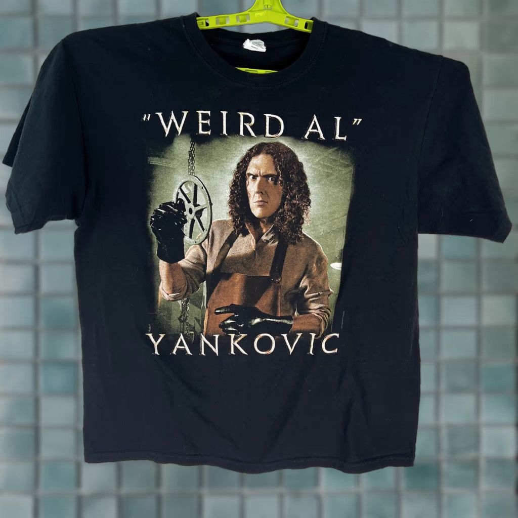 VINTAGE Anvil Mens Short Sleeve Crew Neck Black T Shirt XL