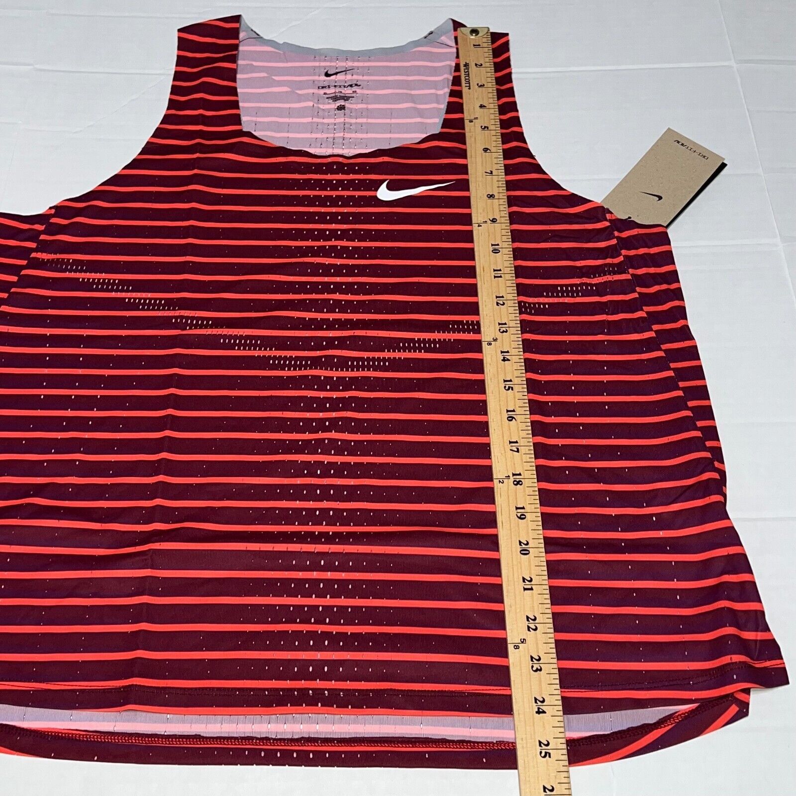 Nike Nike Women's Dri Fit ADV Aeroswift Running Singlet Size XL Size XL / US 12-14 / IT 48-50 - 9 Thumbnail