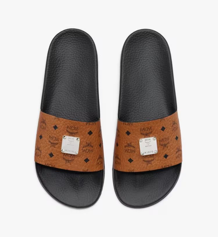 MCM o1mt1gz0426 Visetos Slides in Brown Size US 12 / EU 45 - 4 Thumbnail