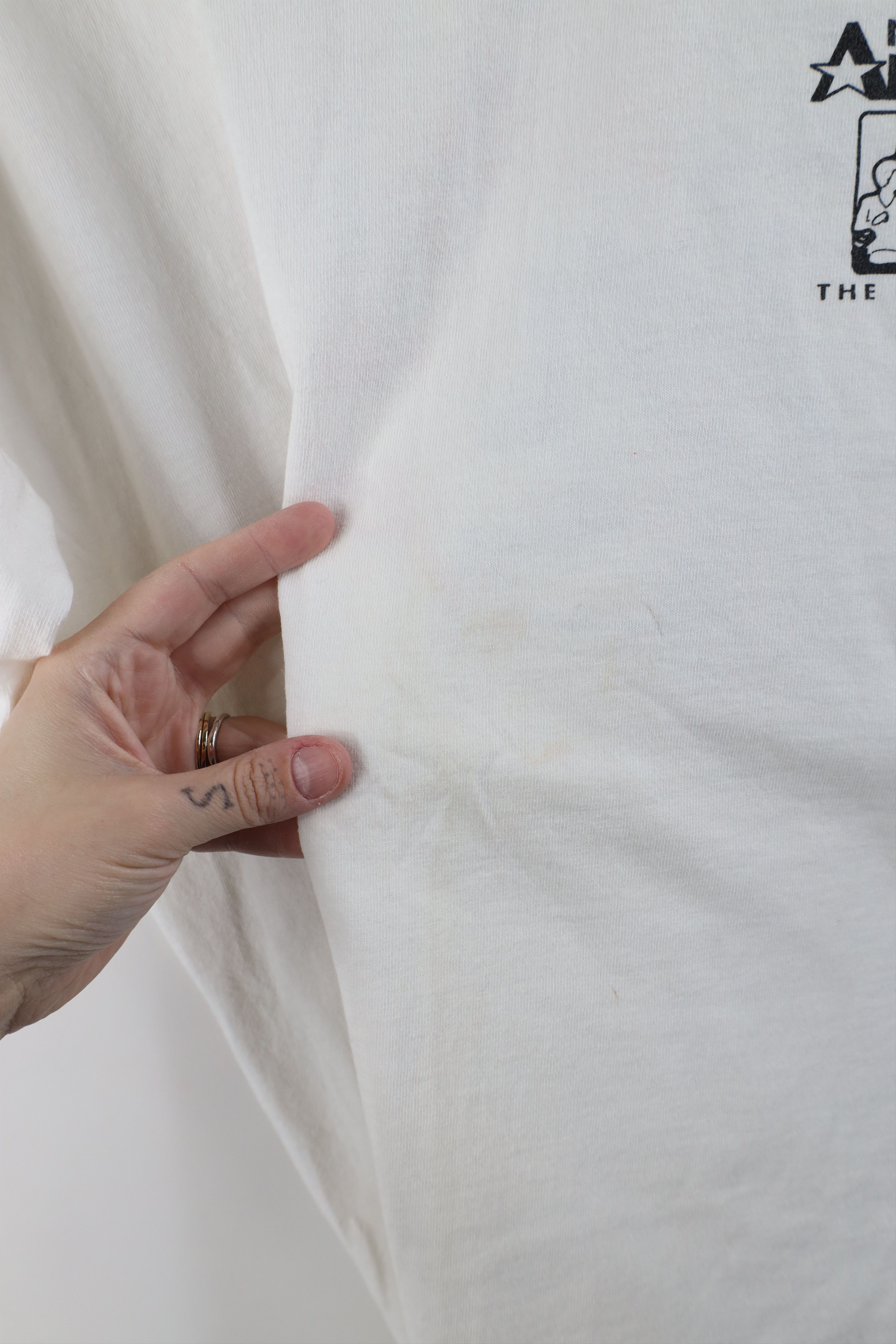 Vintage Vintage 90s Martial Arts America Jiu Jitsu T-Shirt White Size US M / EU 48-50 / 2 - 5 Thumbnail