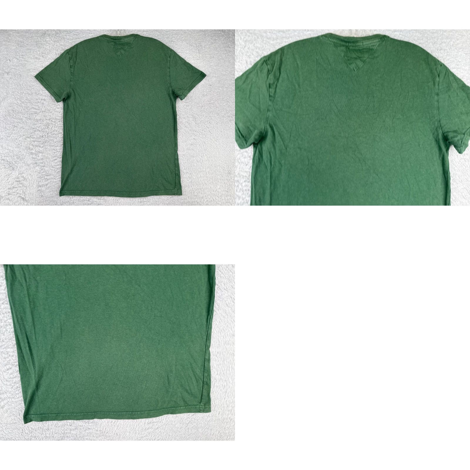 Tommy Hilfiger Tommy Hilfiger Jeans Shirt Adult Small Green Short Sleeve Crew Neck 100% Cotton Size US S / EU 44-46 / 1 - 9 Thumbnail