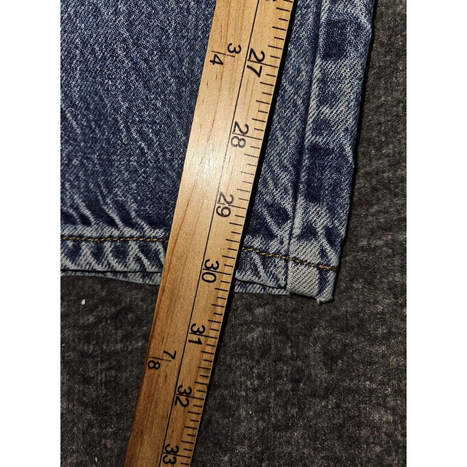 Levi's VINTAGE Levi's 517 Jeans Mens 42x30 Boot Cut Stone Blue Denim 100% Cotton Size US 42 / EU 58 - 6 Thumbnail