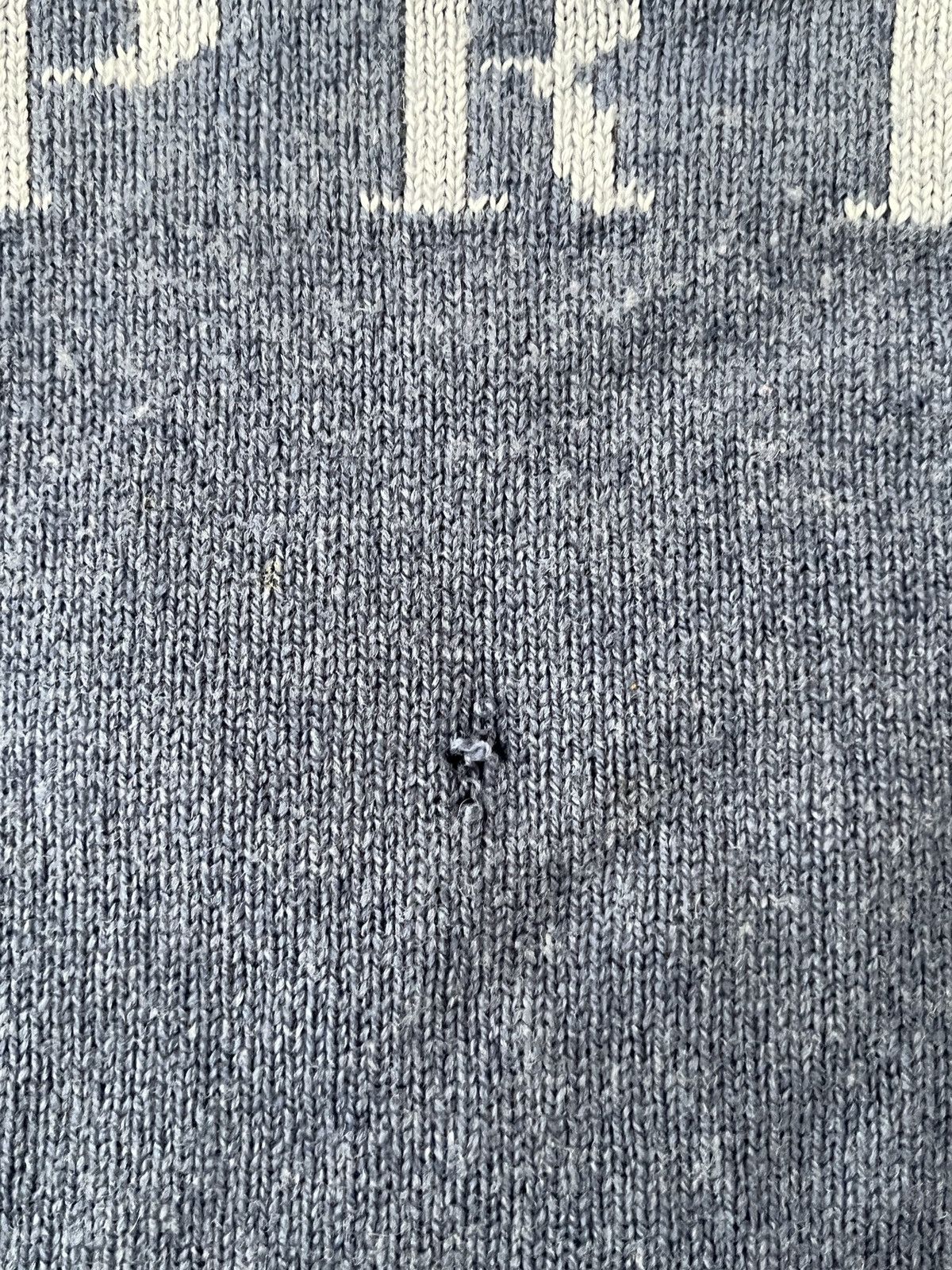 Supreme Supreme stone washed sweater navy Size US L / EU 52-54 / 3 - 6 Thumbnail