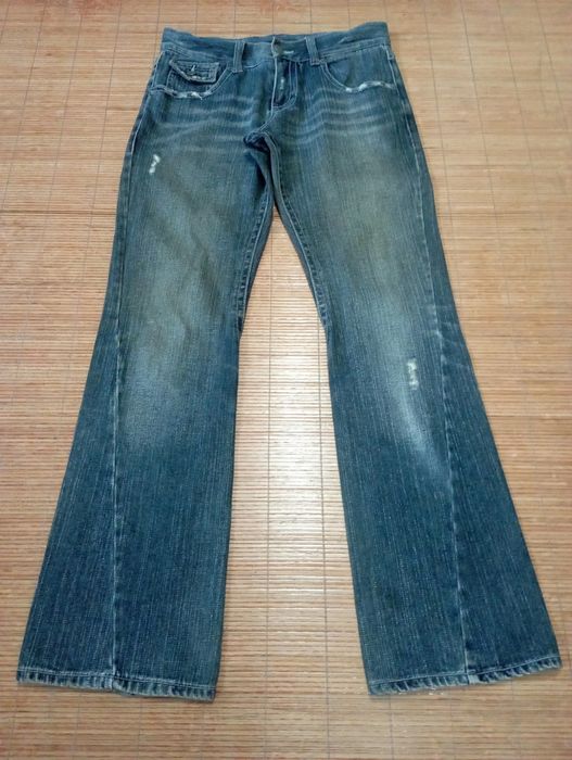 If Six Was Nine Flare Jeans Japan Road Crap Jeans | Grailed