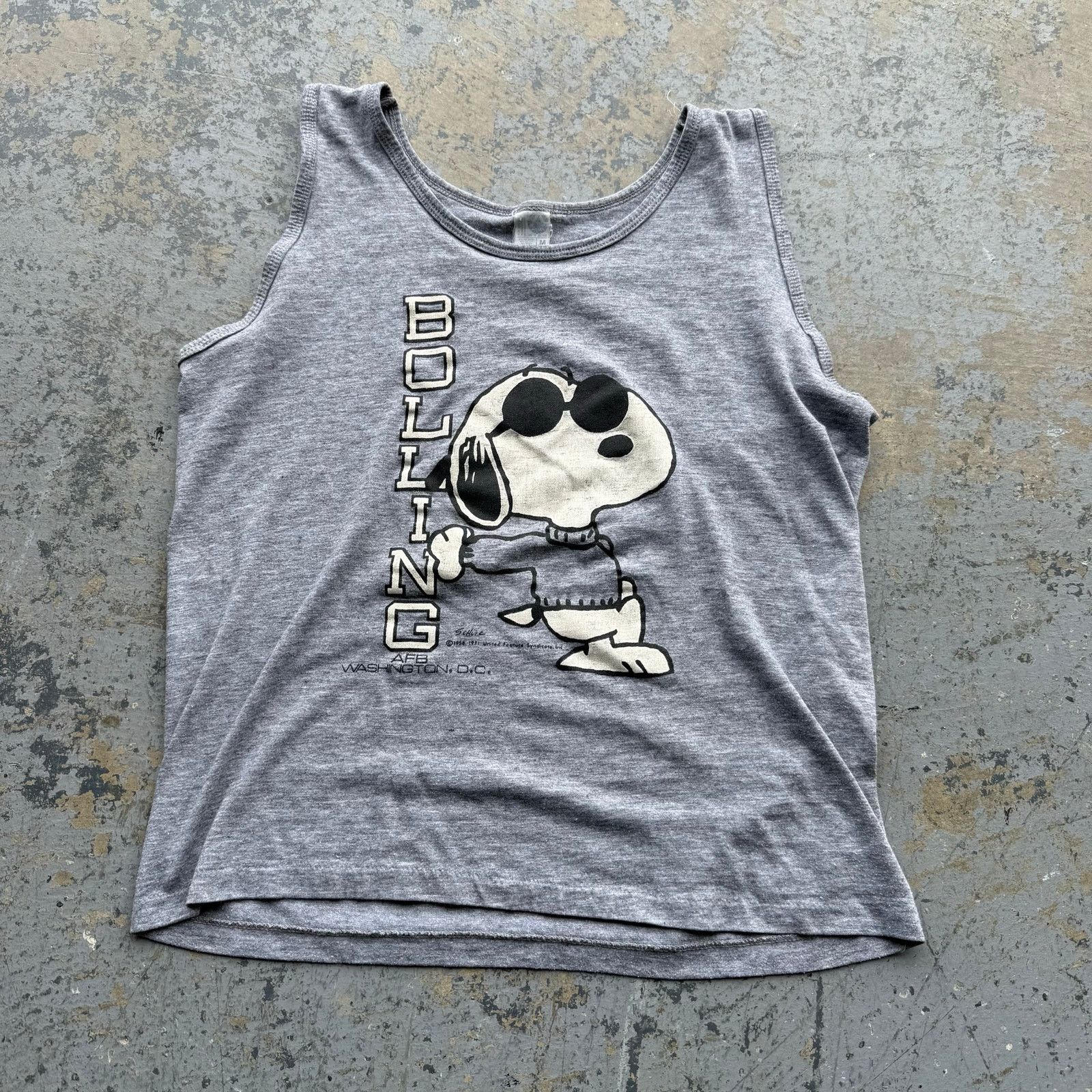 Artek Vintage 70’s 80’s Artek Snoopy Peanuts Tank Top Sz M Size US M / EU 48-50 / 2 - 1 Thumbnail
