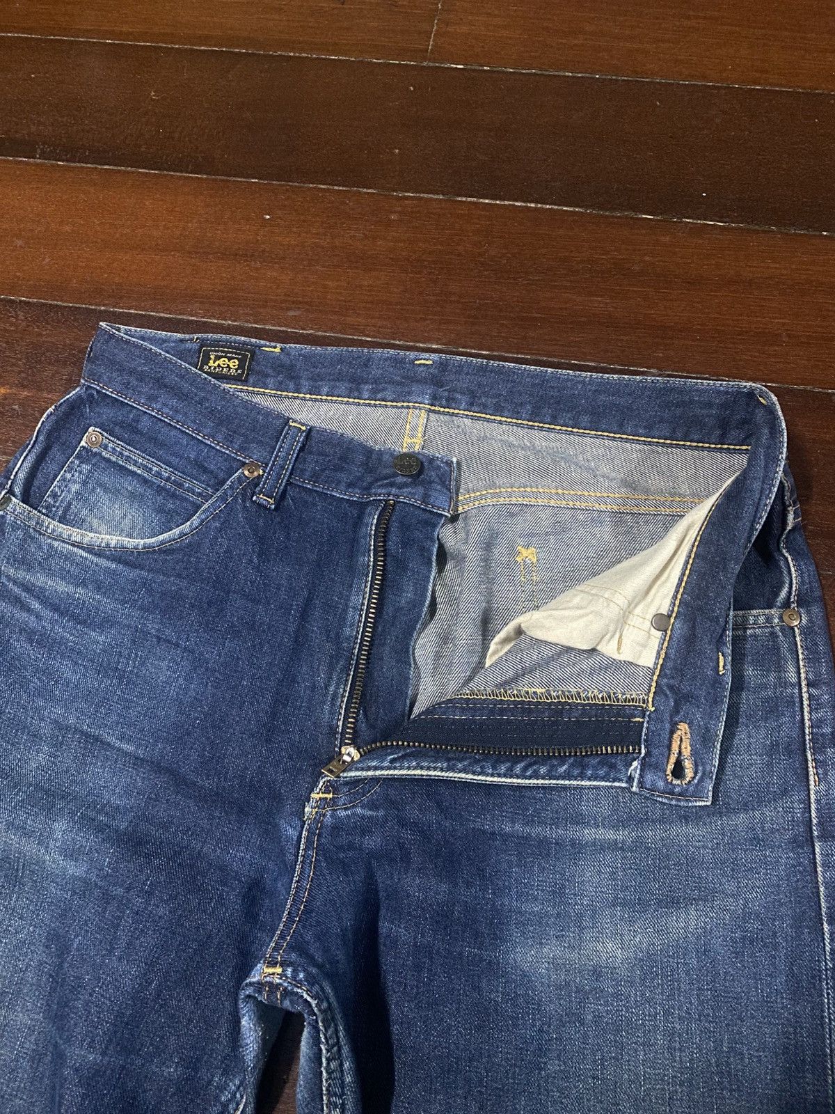 Hysteric Glamour Vintage Lee Rider Distressed Flared Jeans distressed rework Size US 35 - 9 Thumbnail