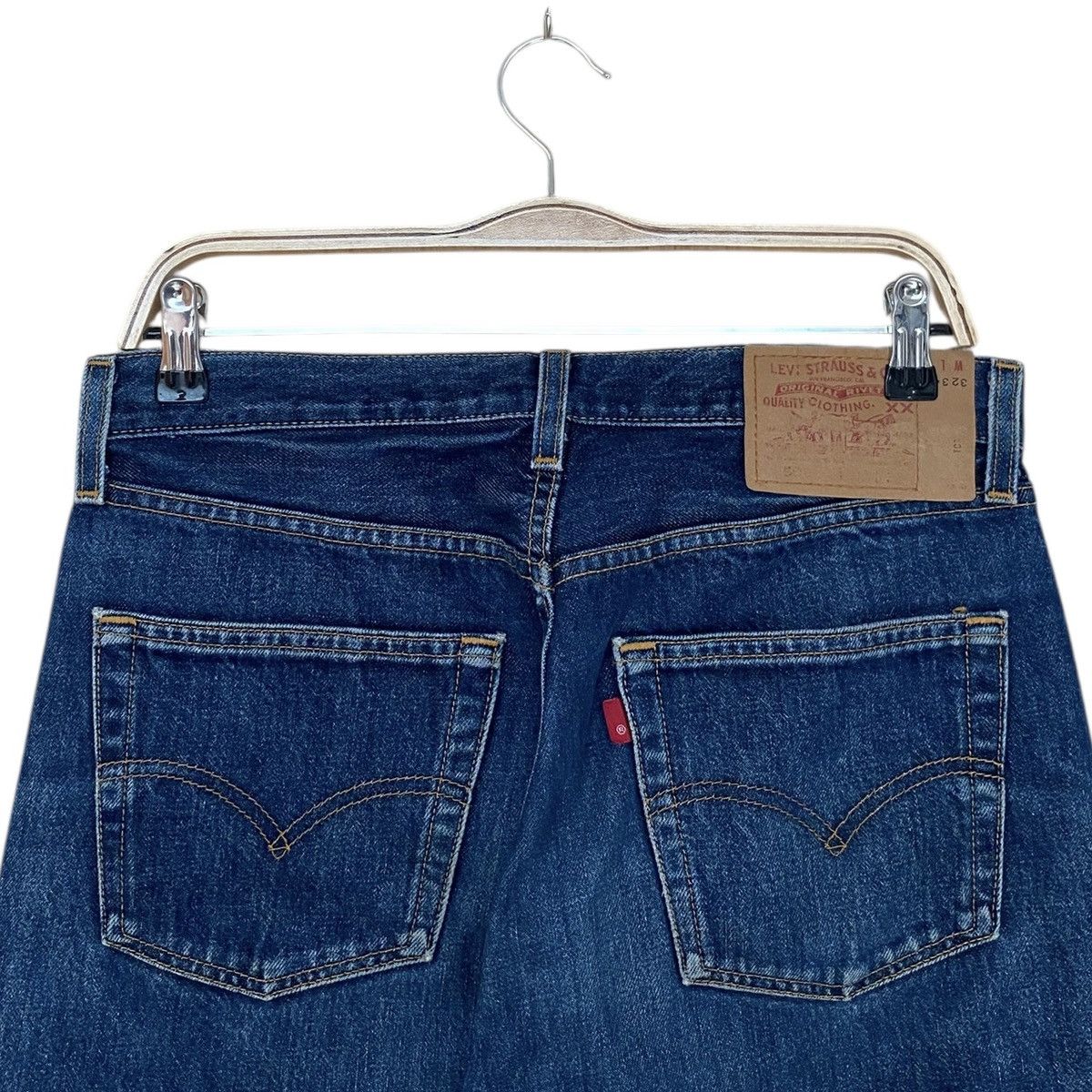Levi's × Vintage Vintage Brand Levis 501 Made In Usa Jeans 1990s Size US 32 / EU 48 - 4 Thumbnail