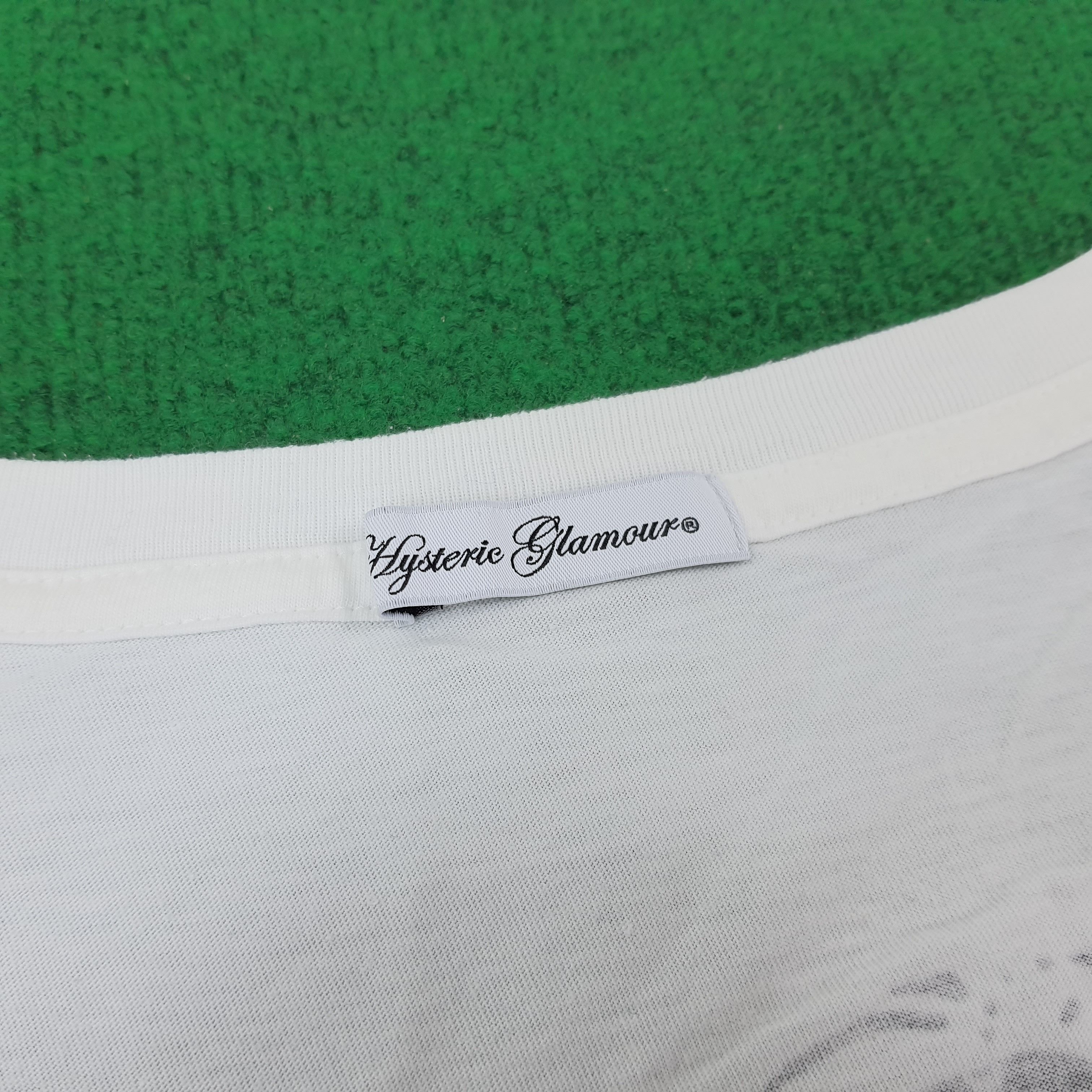 Hysteric Glamour × Japanese Brand × Vintage Vintage Hysteric Glamour Japan Custom Logo Tshirt C219N49 Size S / US 4 / IT 40 - 5 Thumbnail