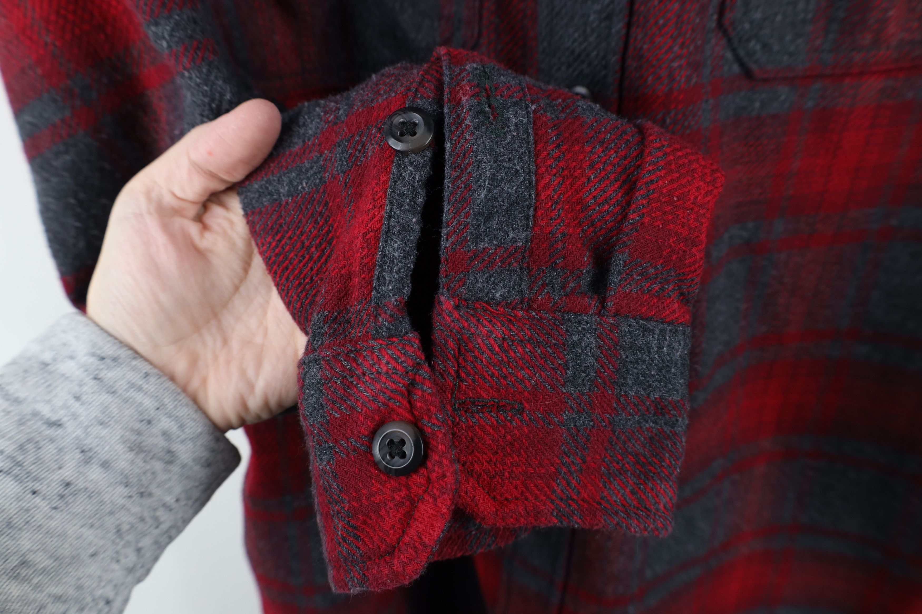 Orvis × Vintage Vintage Orvis Heavy Flannel Button Shirt Jacket Jac Shirt Size US L / EU 52-54 / 3 - 6 Thumbnail