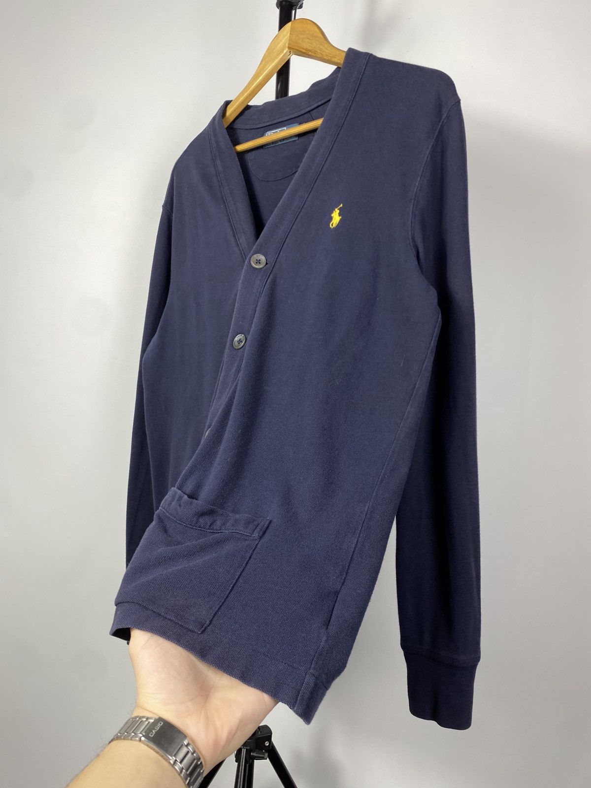 Polo Ralph Lauren × Vintage Vintage Polo Ralph Lauren cardigan cotton knitted sweatshirt Size US M / EU 48-50 / 2 - 2 Thumbnail
