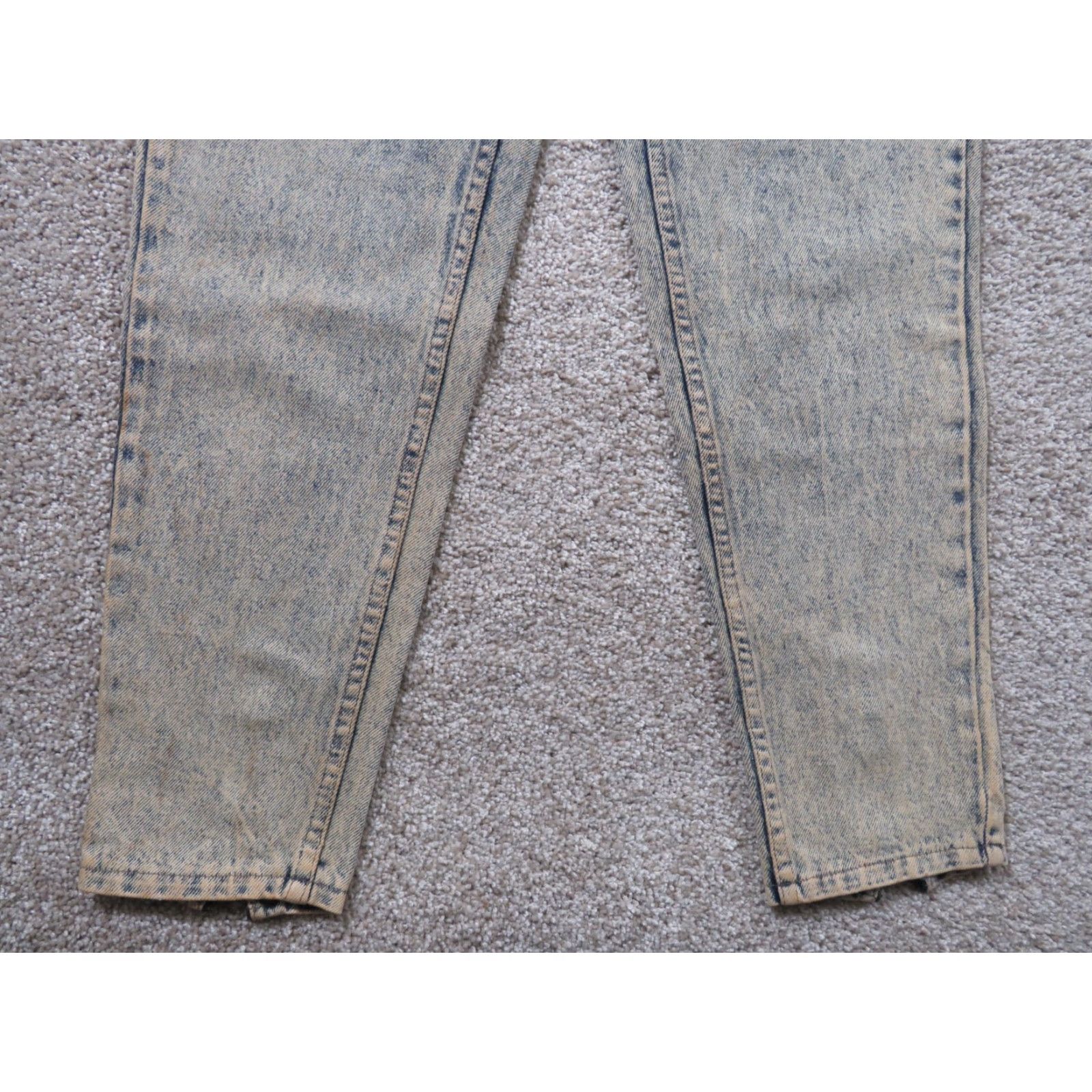 Jordache VTG Jordache Jeans Denim USA Ladies Misses 9 26X27 High Waist Acid wash Blue 1980s Disco Womens Size 26" / US 2 / IT 38 - 2 Thumbnail