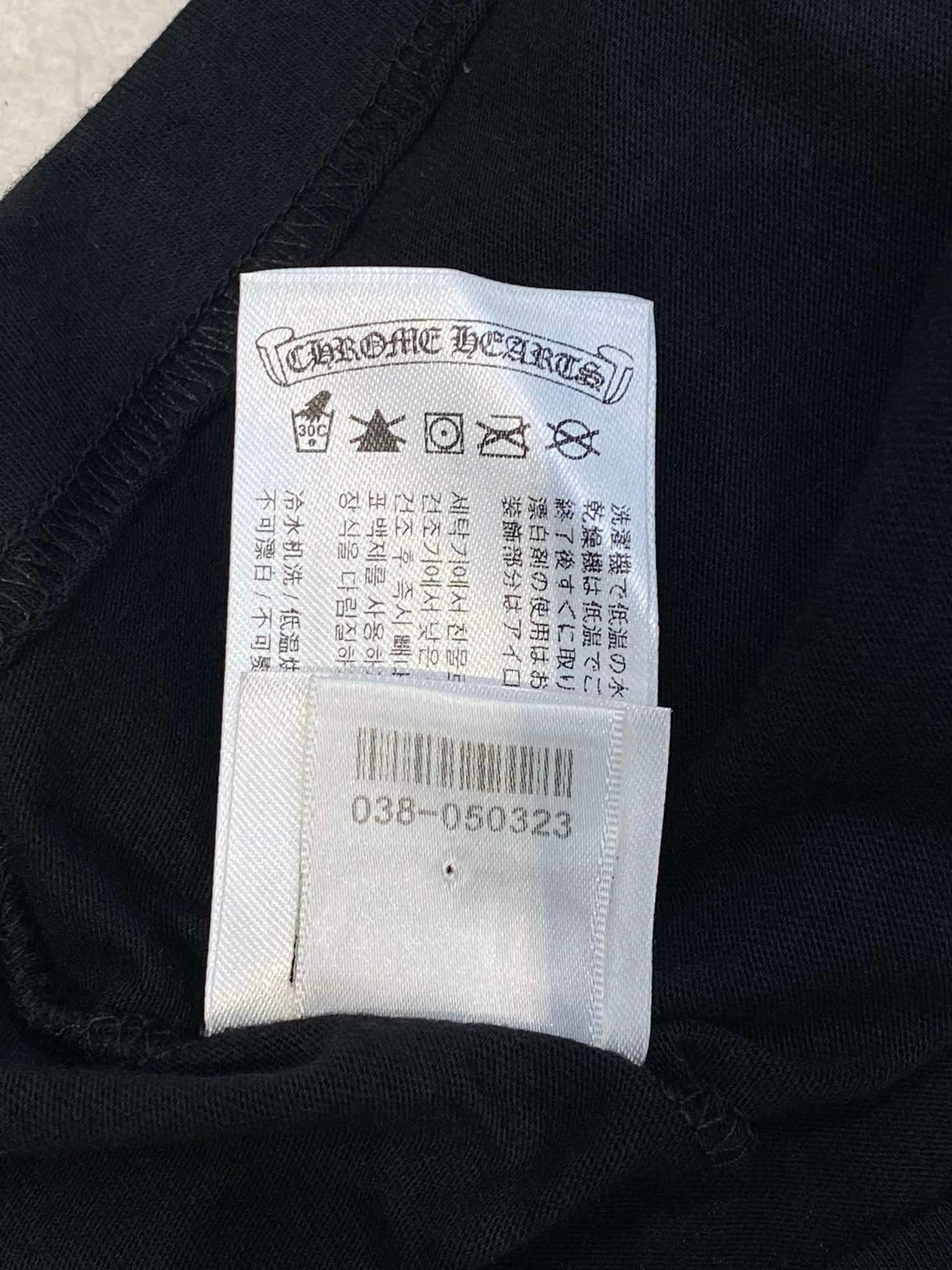 Chrome Hearts CHROME HEARTS LONDON T Shirt BLACK Size US M / EU 48-50 / 2 - 11 Thumbnail