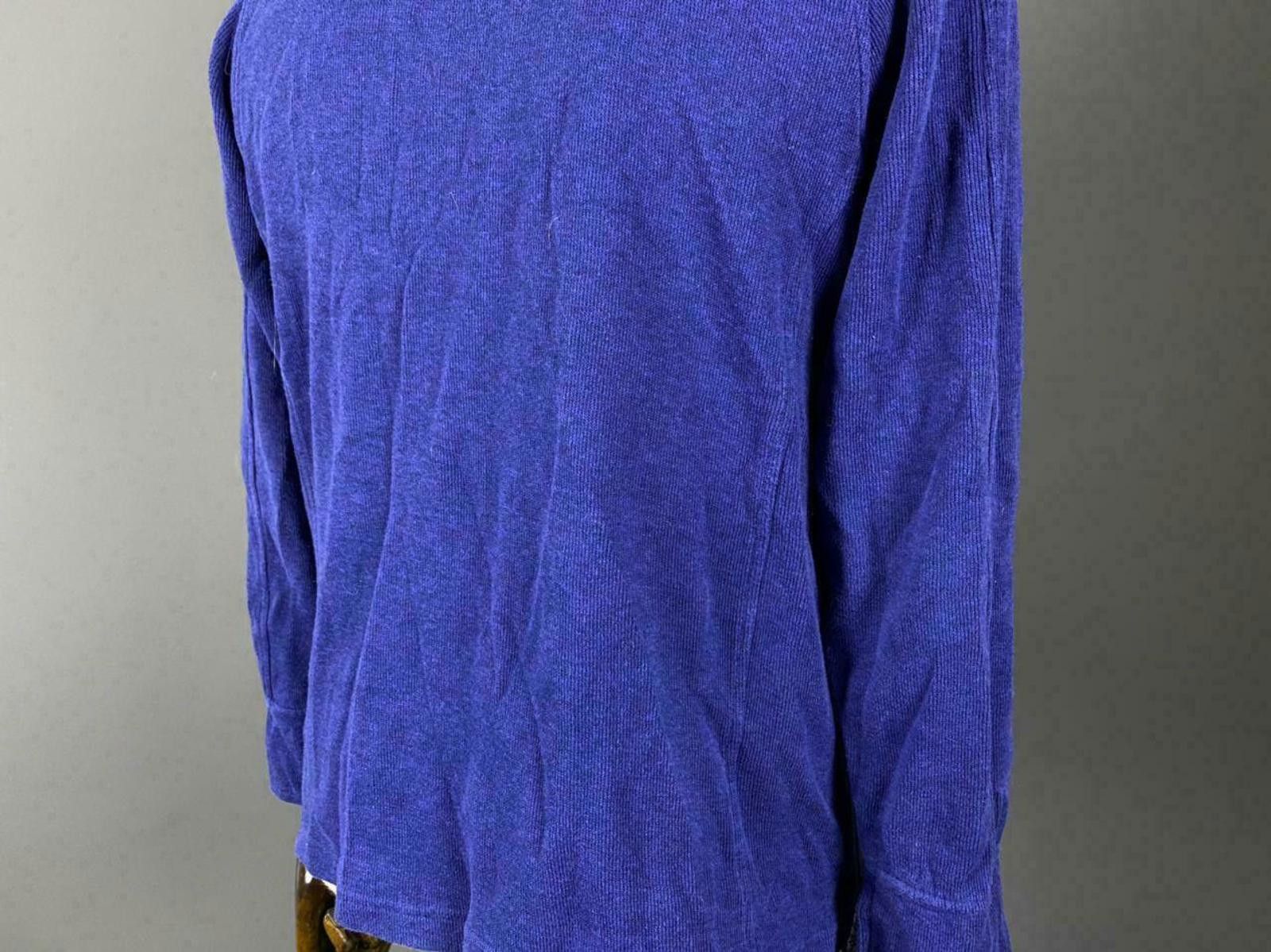 Orvis Men Orvis Blue High Neck 1/4 Zip Long Sleeve Sweater Size L Size US L / EU 52-54 / 3 - 8 Thumbnail