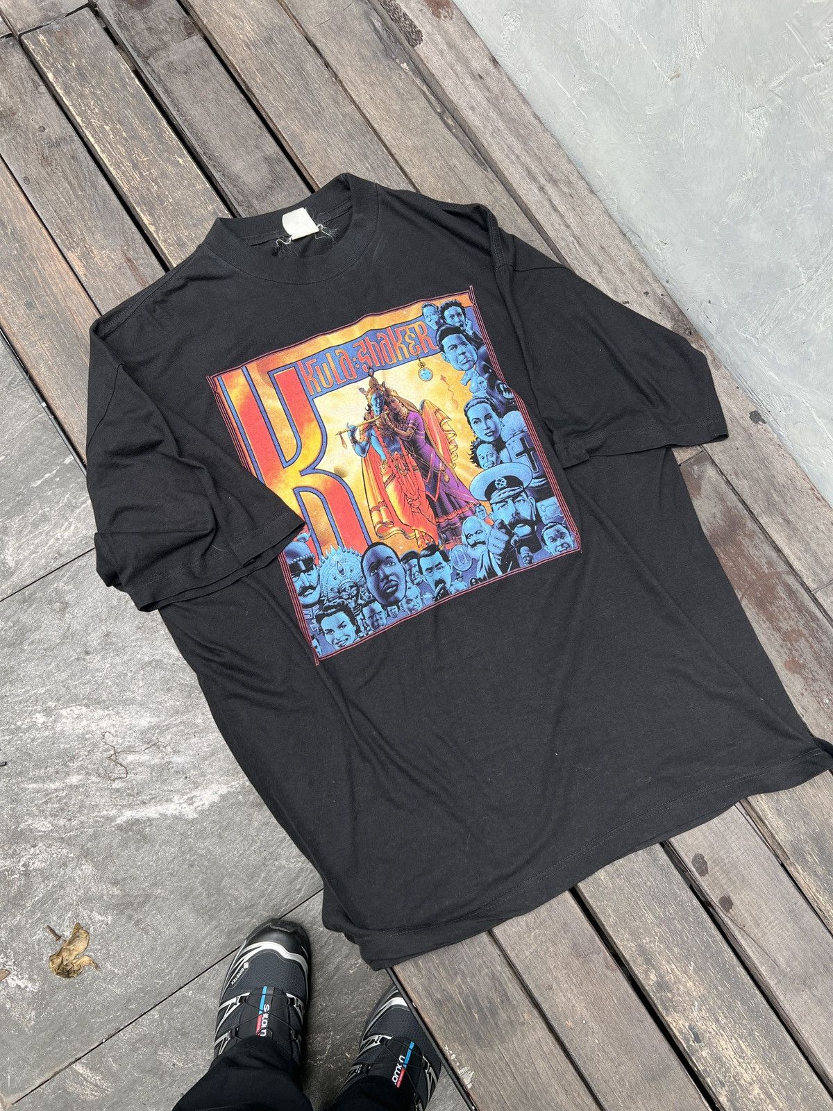 Band Tees Vintage Kula Shaker Britpop 90s Tshirt tee Size US XL / EU 56 / 4 - 4 Thumbnail