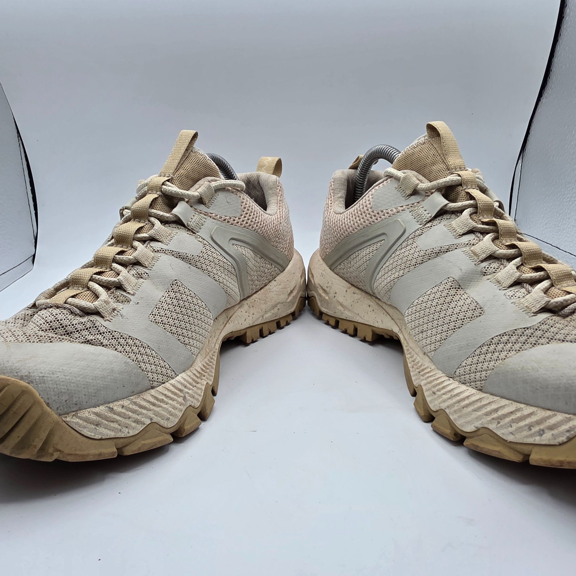 Merrell Merrell MQM Ace Tec 1TRL Oyster Chalk Mens Size 9.5 White Sh Size US 9.5 / EU 42-43 - 3 Thumbnail